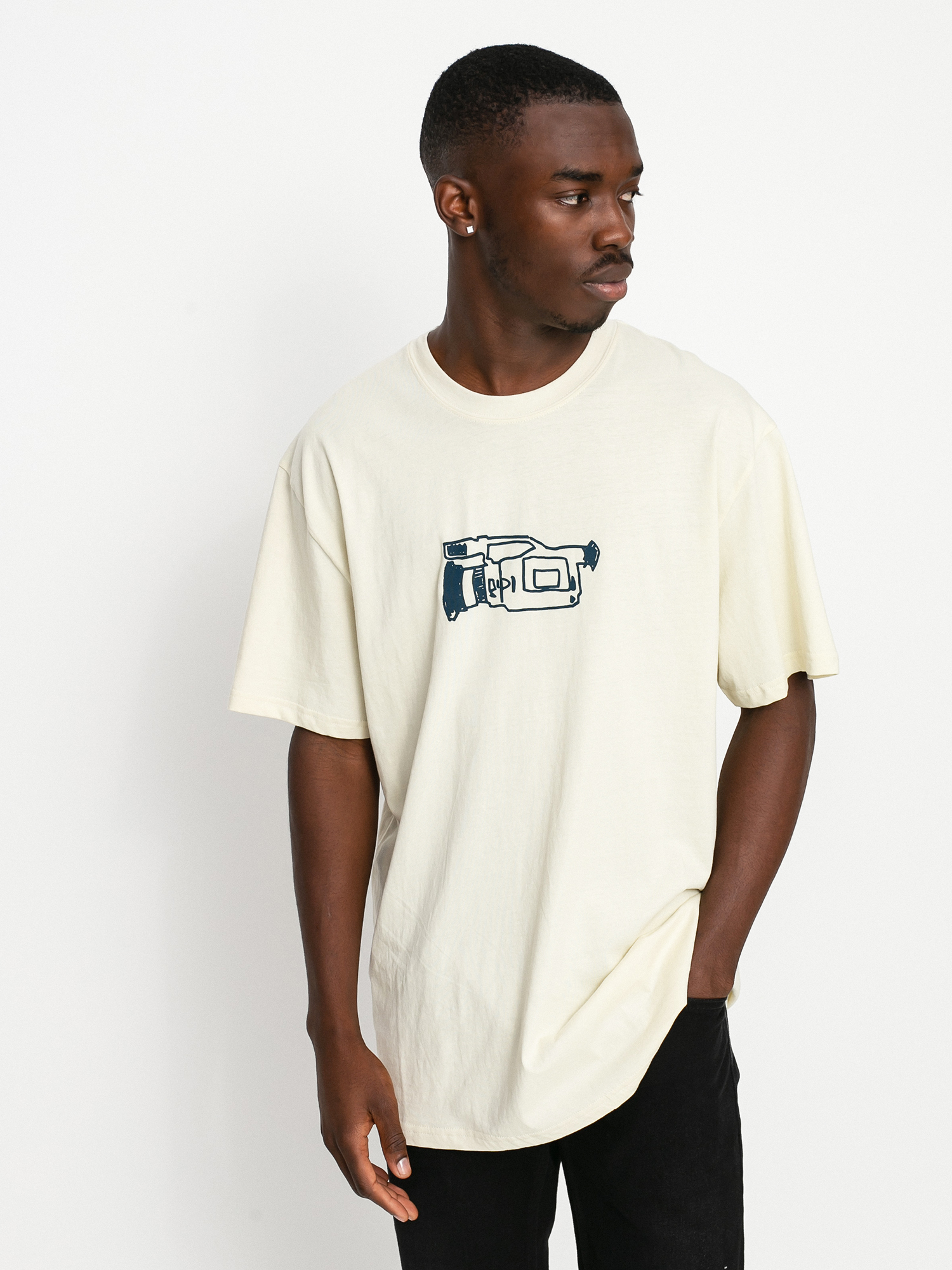 T-shirt Enjoi Glitch (bone white)