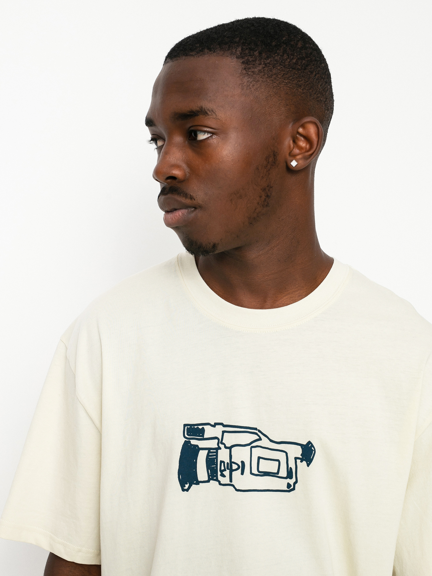 T-shirt Enjoi Glitch (bone white)