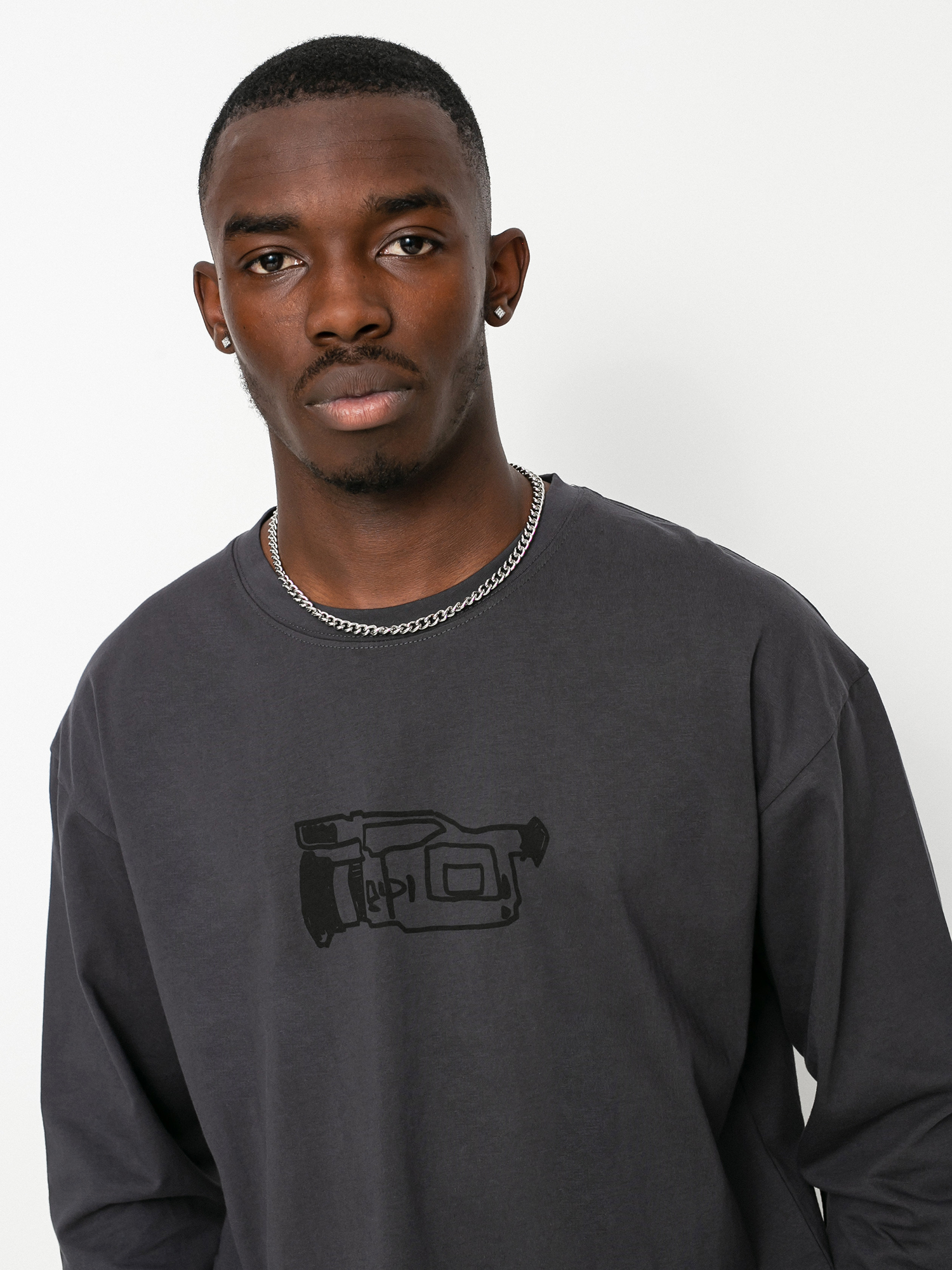 Longsleeve Enjoi Glitch (vintage/black)