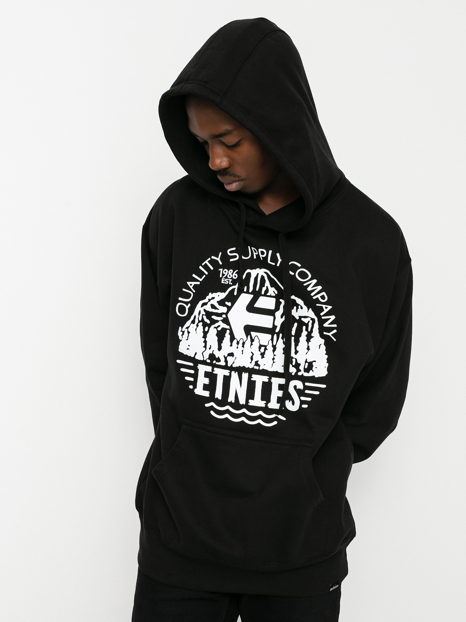Bluza z kapturem Etnies Mtn Quality HD (black)