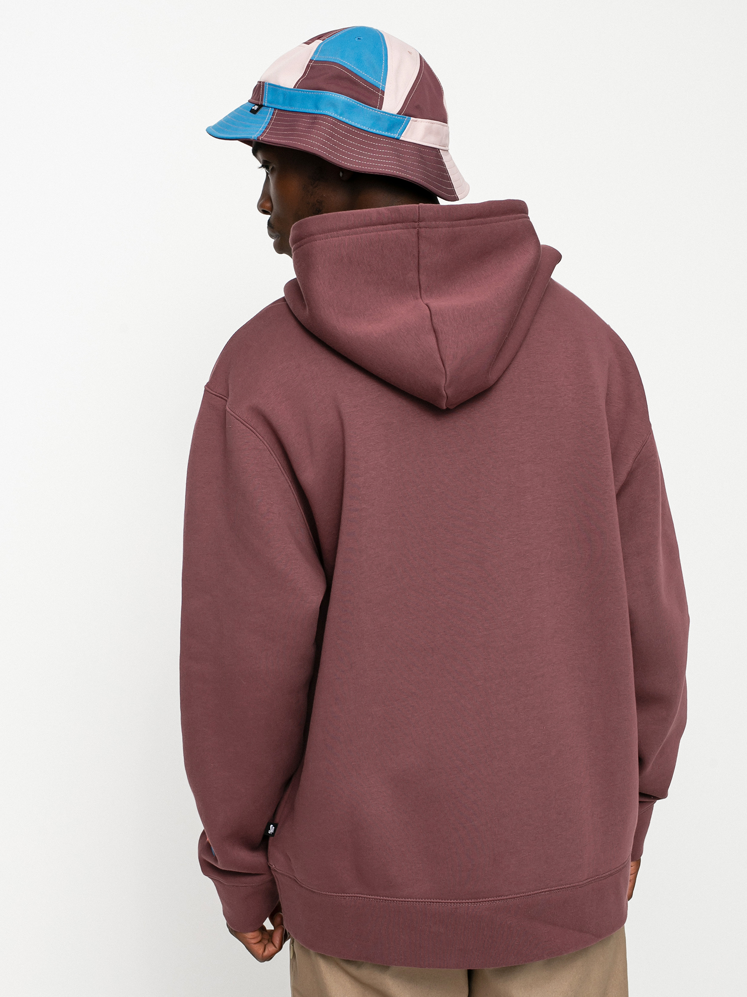 Bluza z kapturem Nike SB Premium GFX HD (dark wine/navy/pink salt)