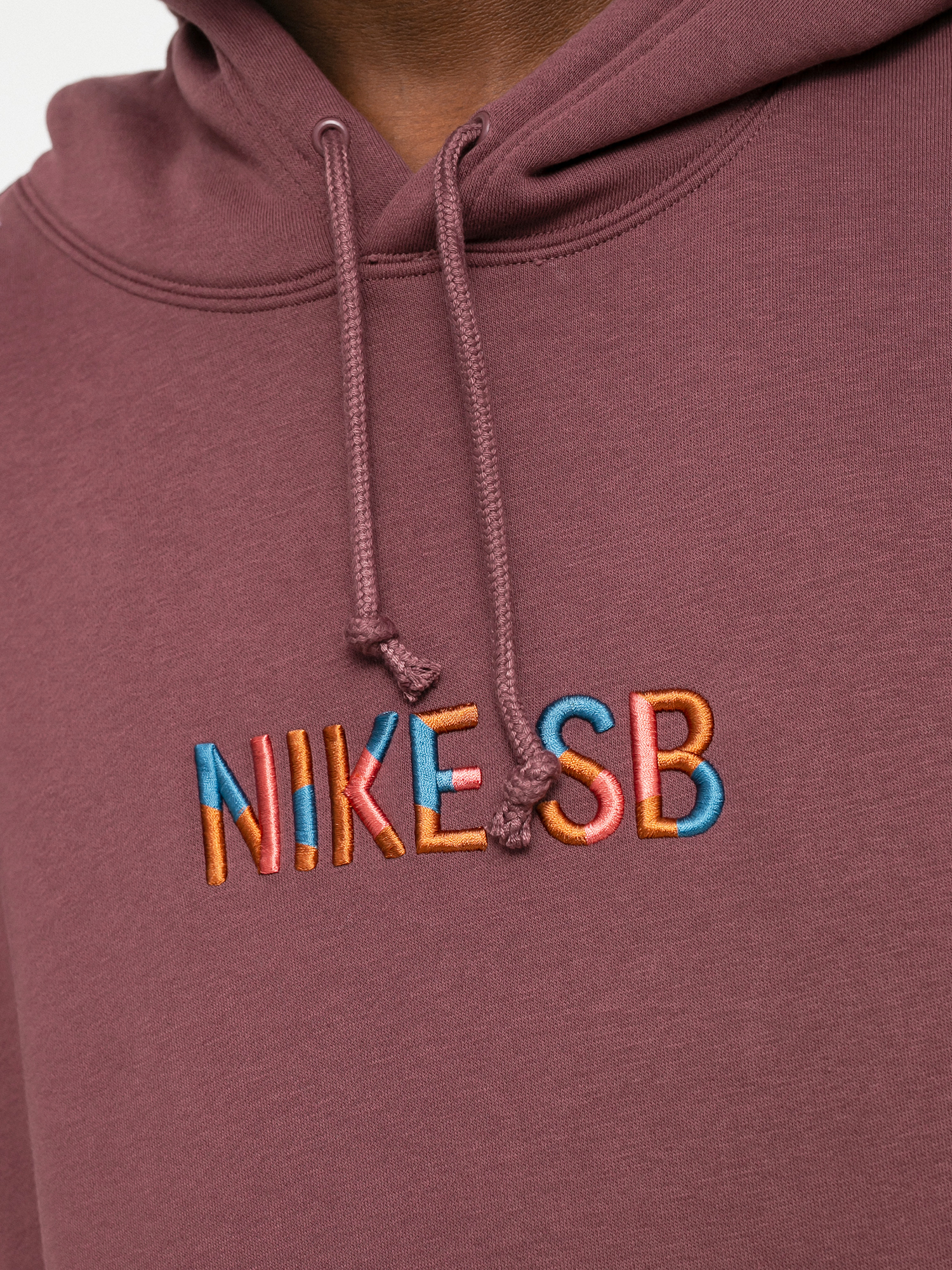 Bluza z kapturem Nike SB Premium GFX HD (dark wine/navy/pink salt)