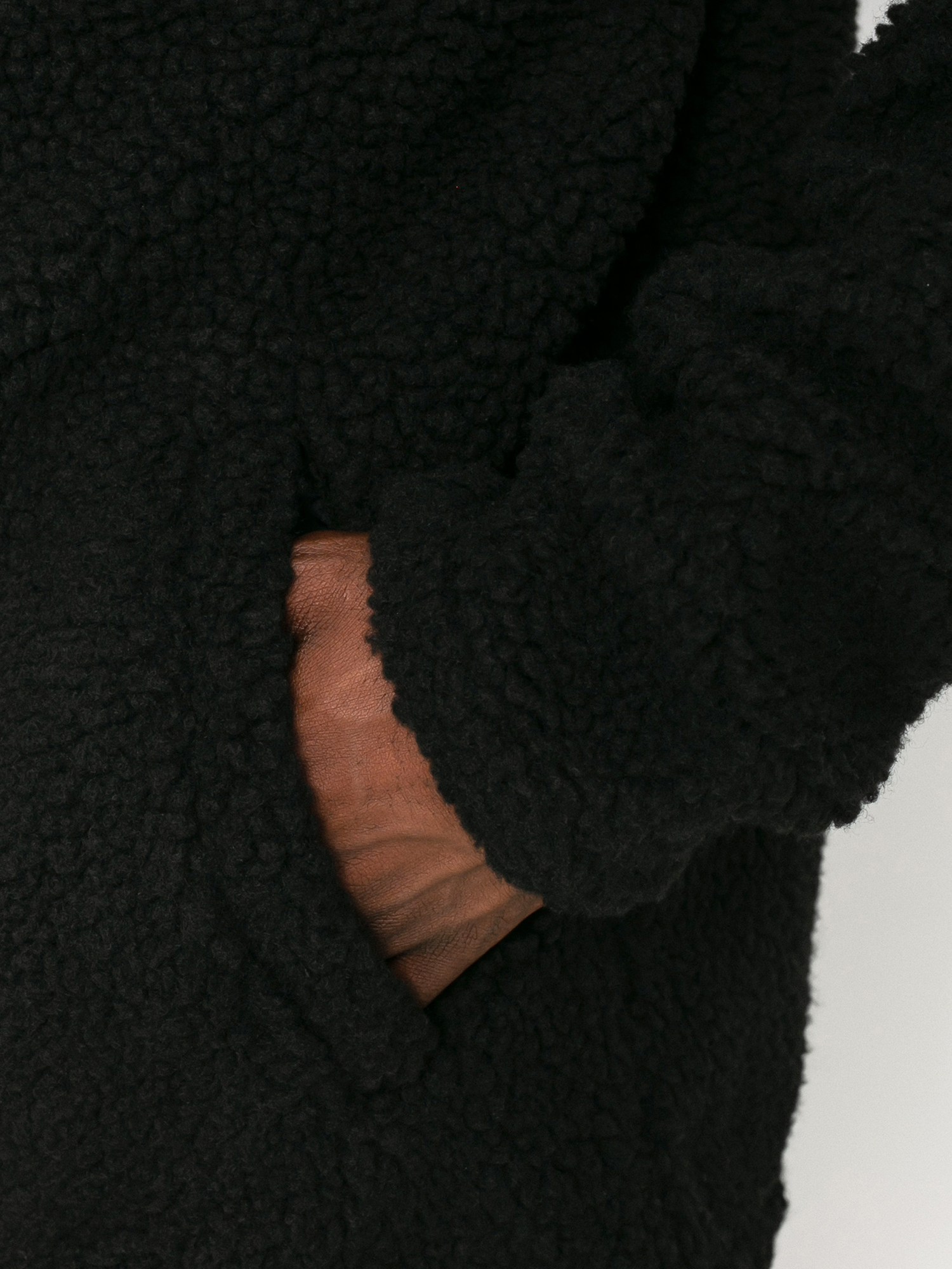 Bluza Vans Vans World Code Sherpa FZ (black/grape leaf)