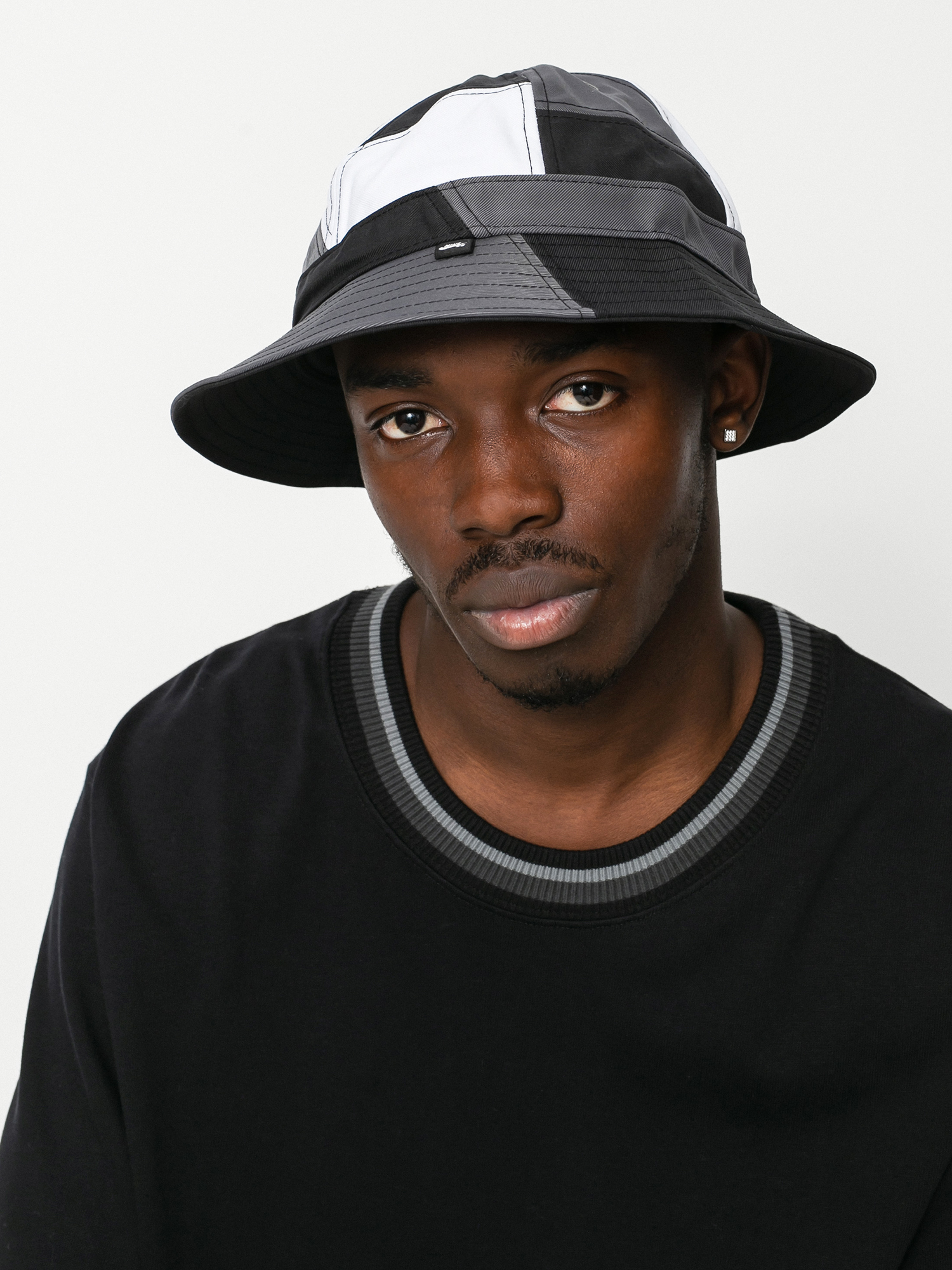 Kapelusz Nike SB Mosaic (black/white/dark grey)