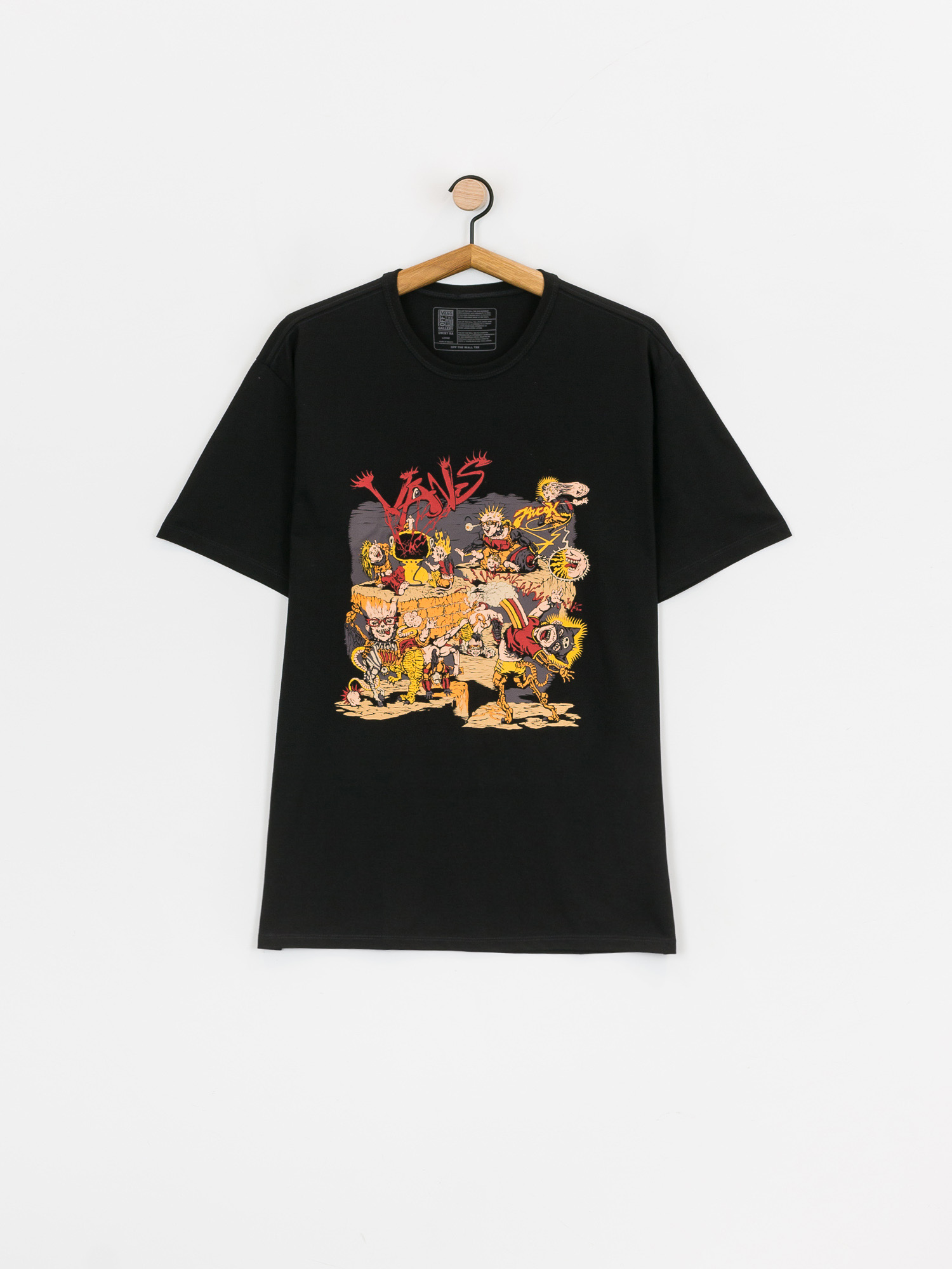 T-shirt Vans Off The Wall Gallery Dwiky Ka (black)