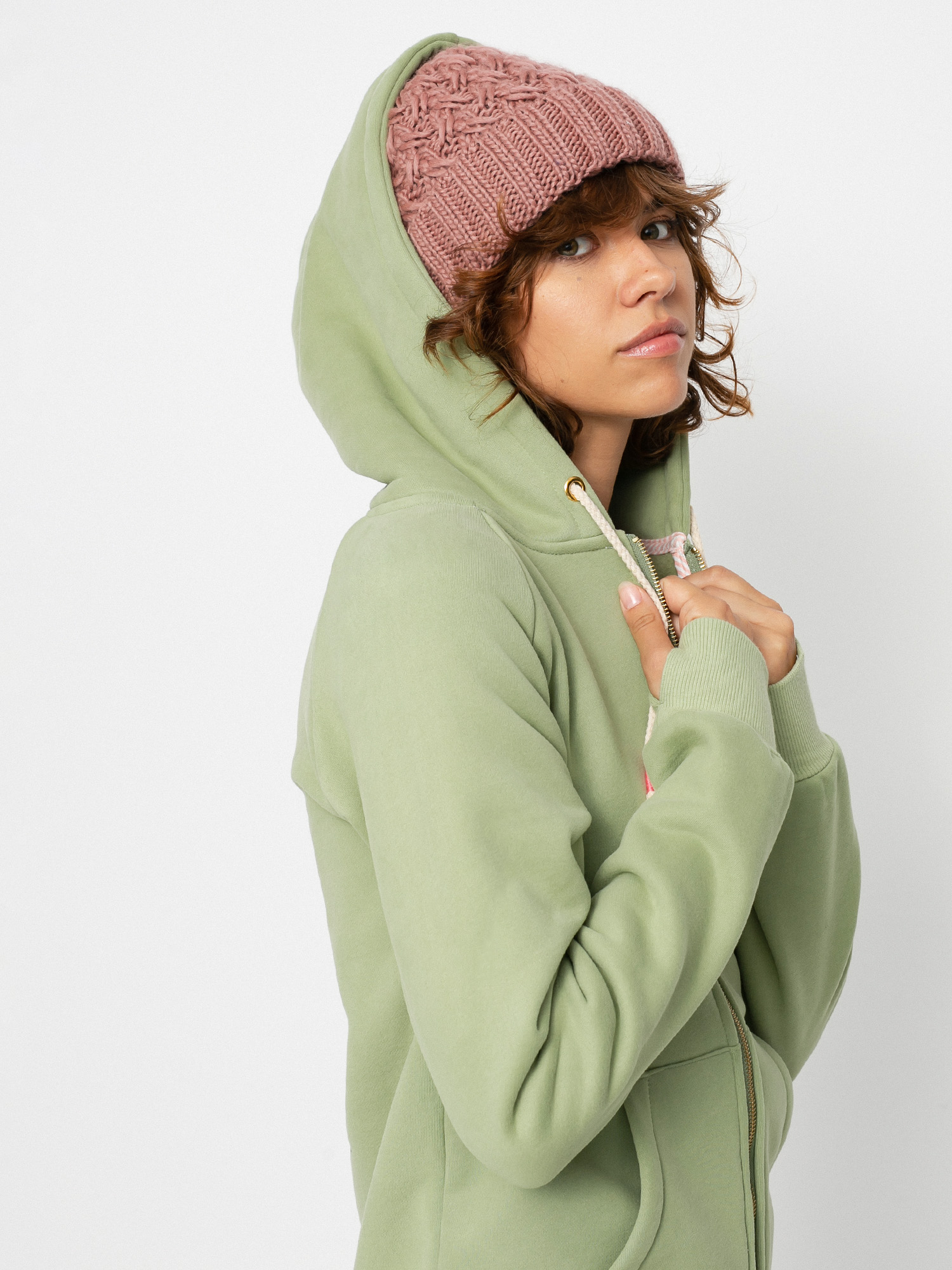 Bluza z kapturem Femi Stories Andel ZHD Wmn (grn)