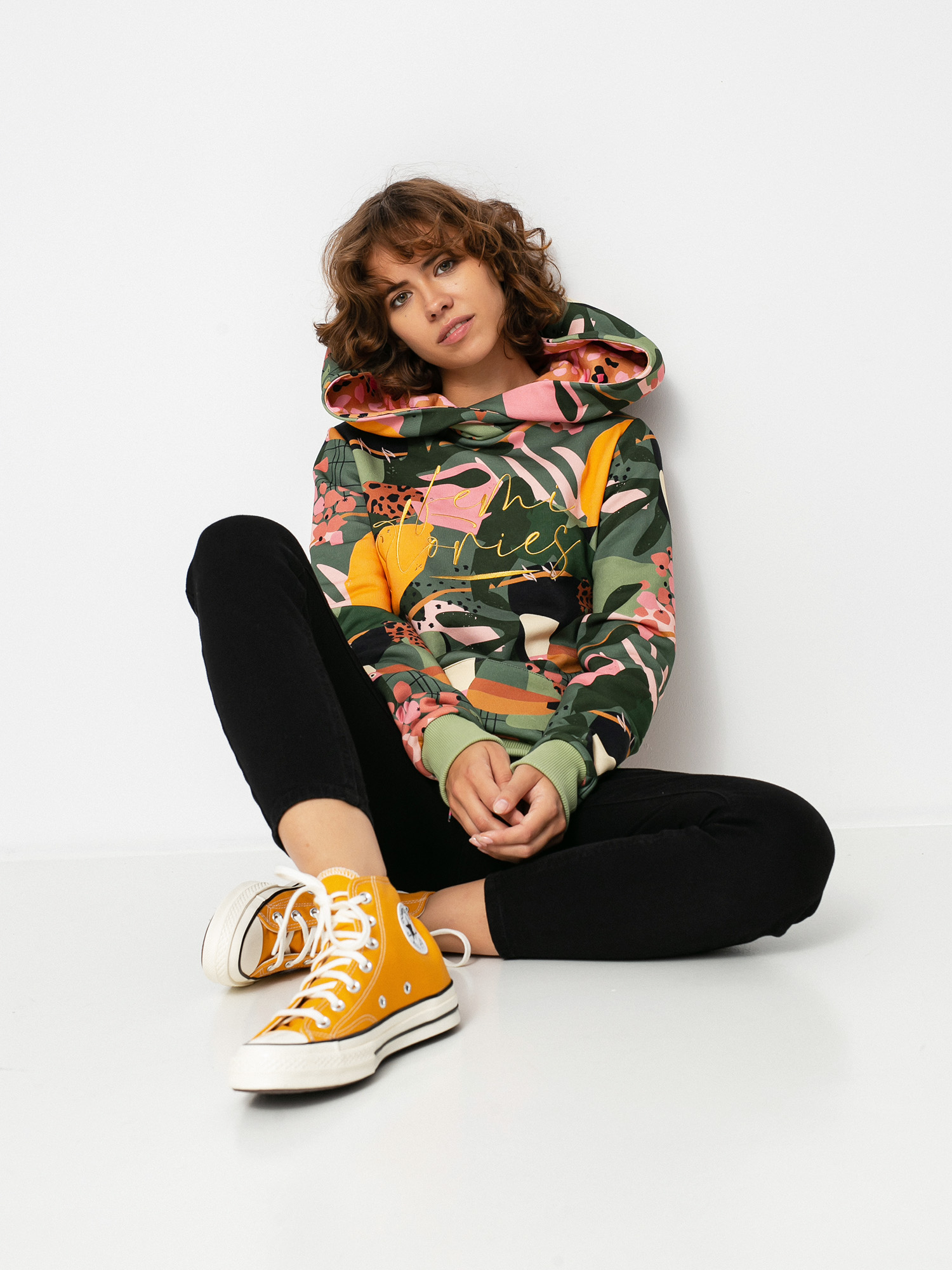 Bluza z kapturem Femi Stories Rum HD Wmn (tcn)