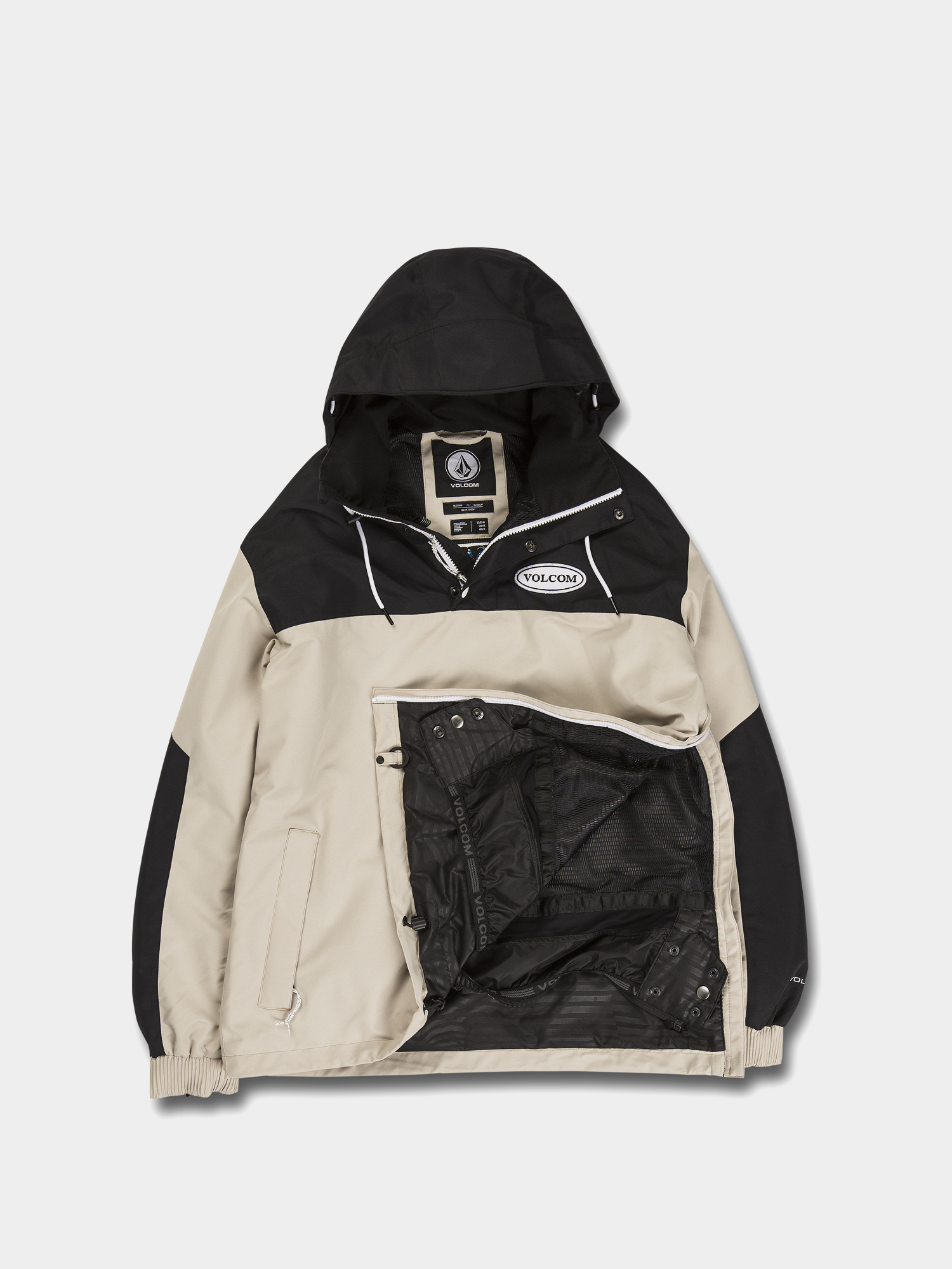 Męska Kurtka snowboardowa Volcom Longo Pullover (khaki)