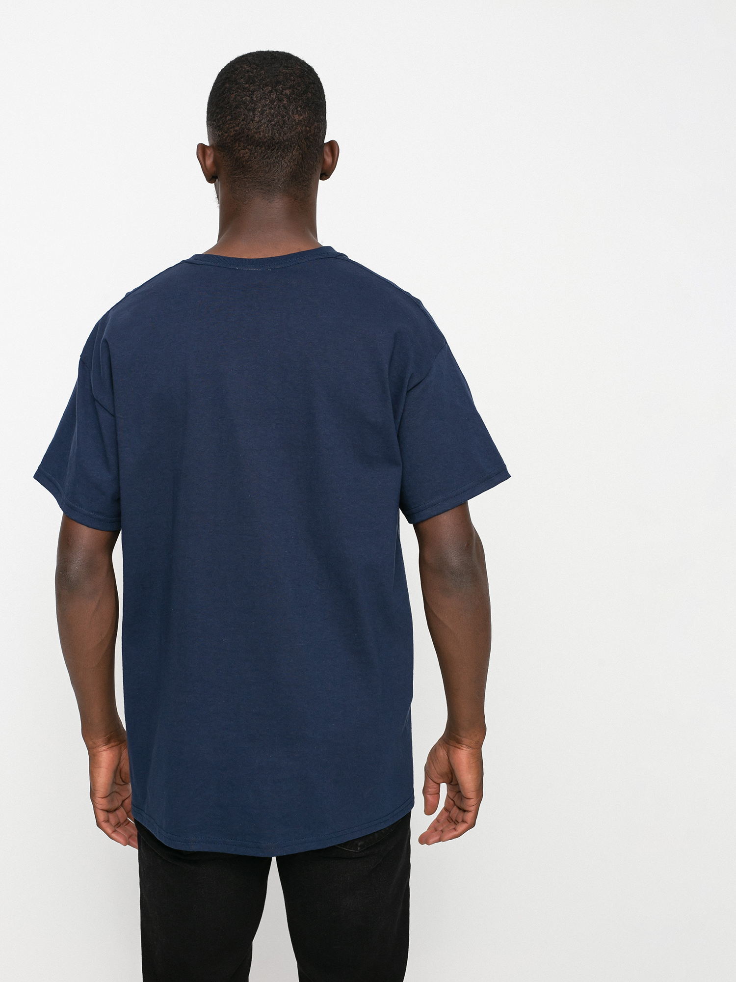 T-shirt Thrasher Outlined (navy/black)