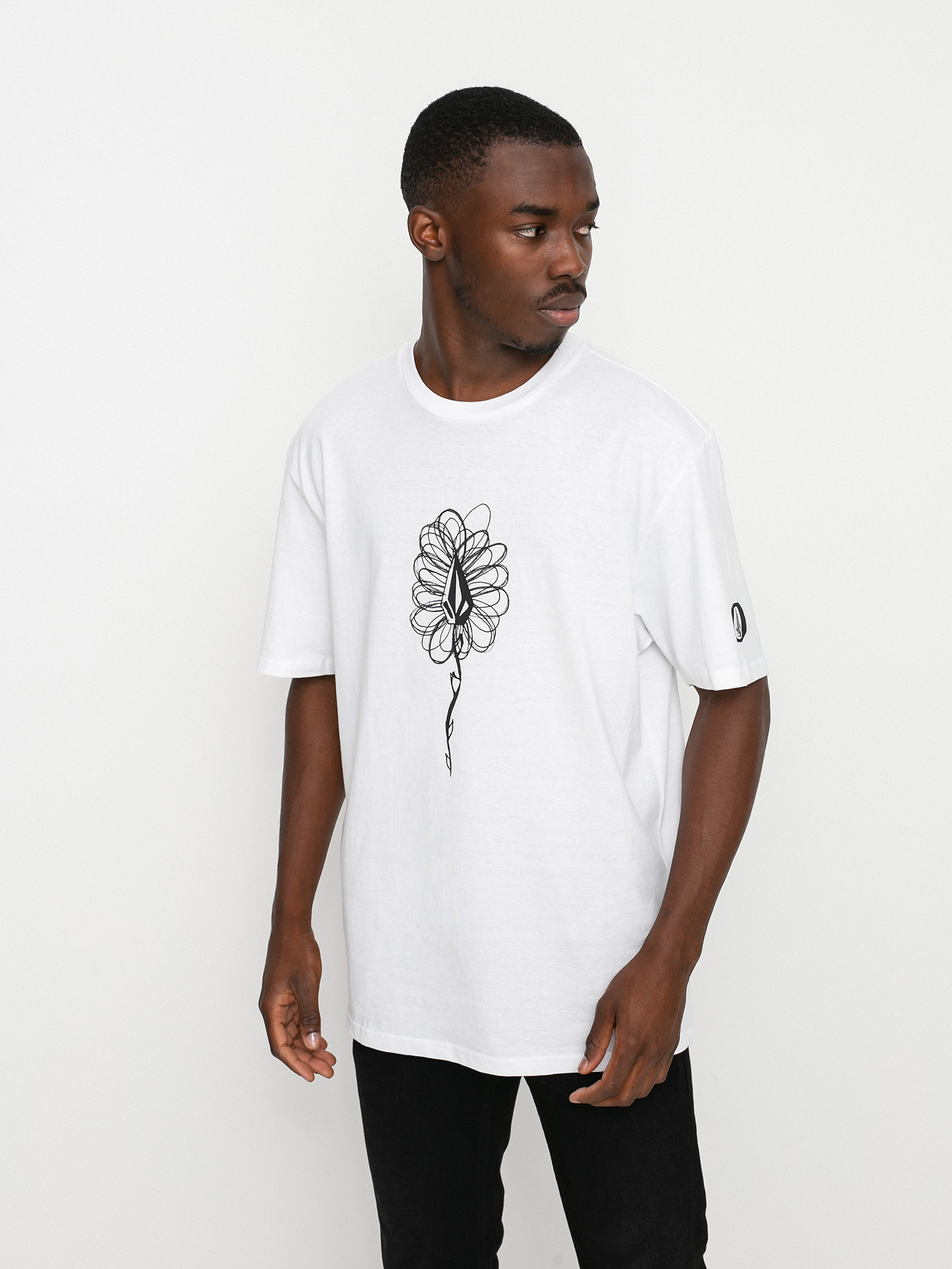 T-shirt Volcom Issam Hand Bsc (white)