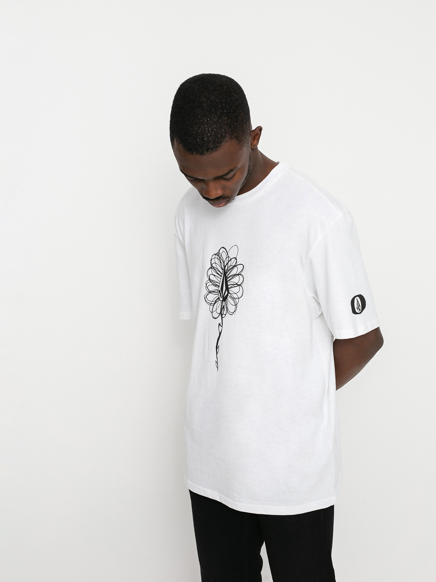 T-shirt Volcom Issam Hand Bsc (white)