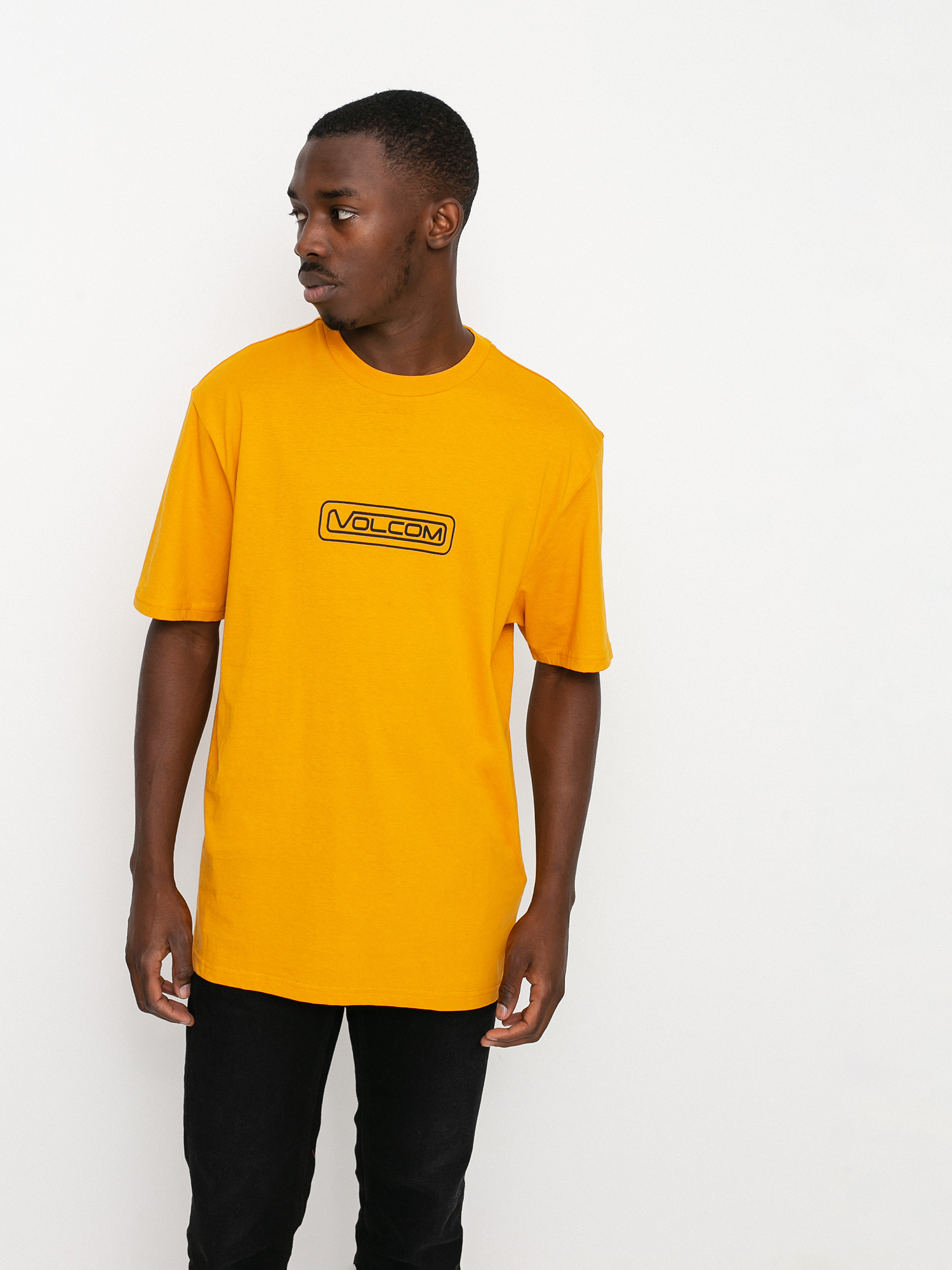 T-shirt Volcom Striper Bsc (vintage gold)