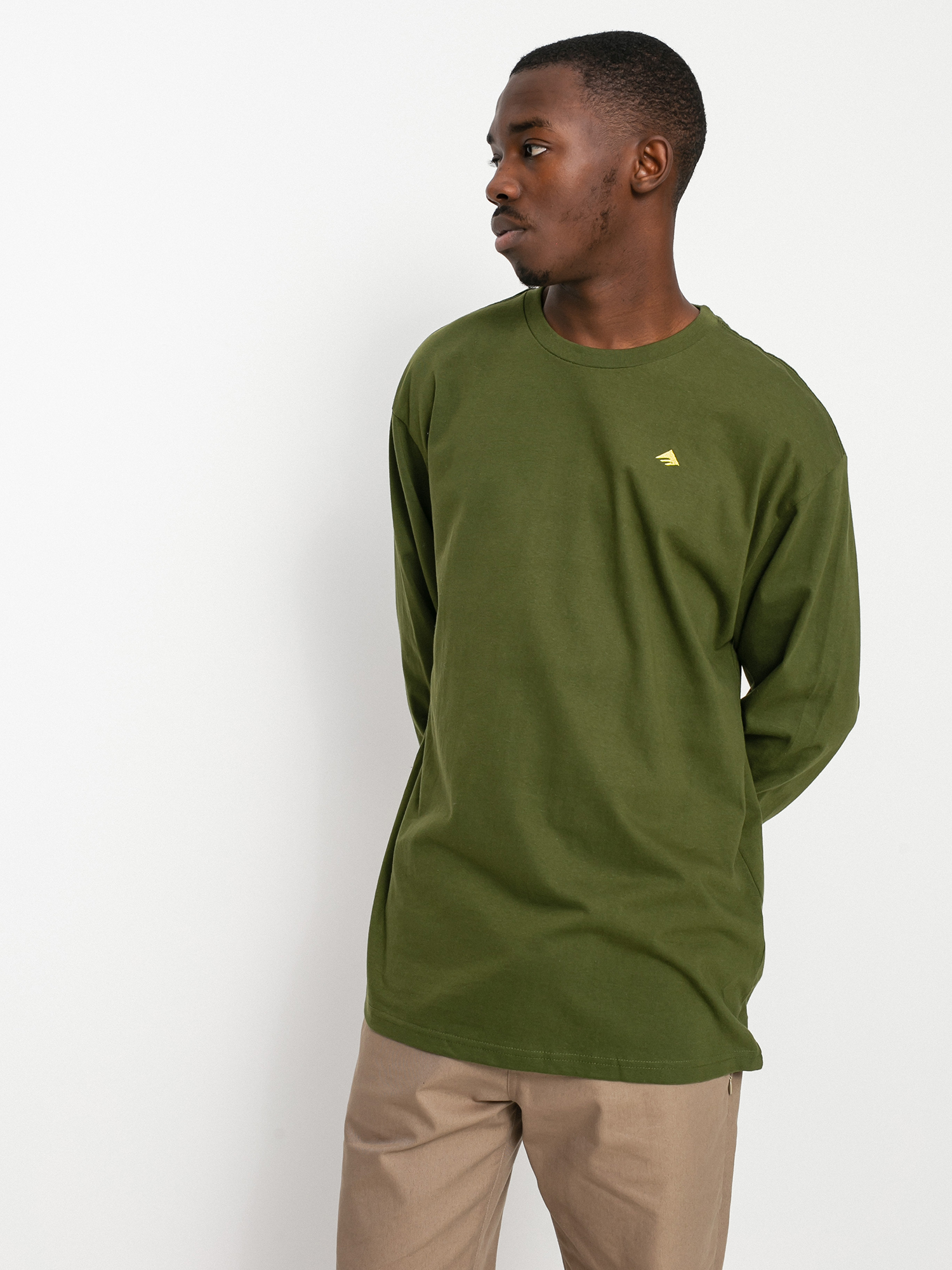 Longsleeve Emerica Emerica Mini Triangle (military)