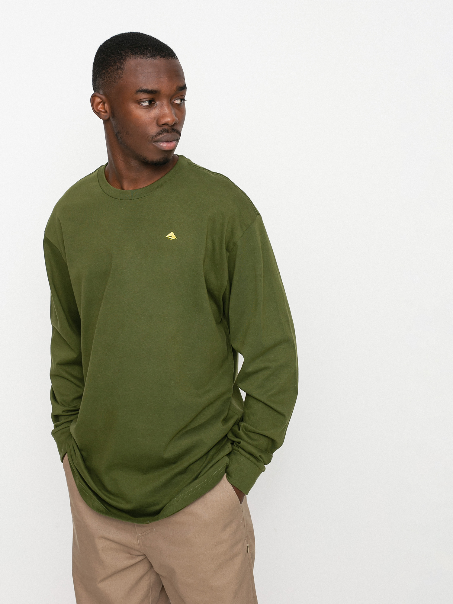 Longsleeve Emerica Emerica Mini Triangle (military)