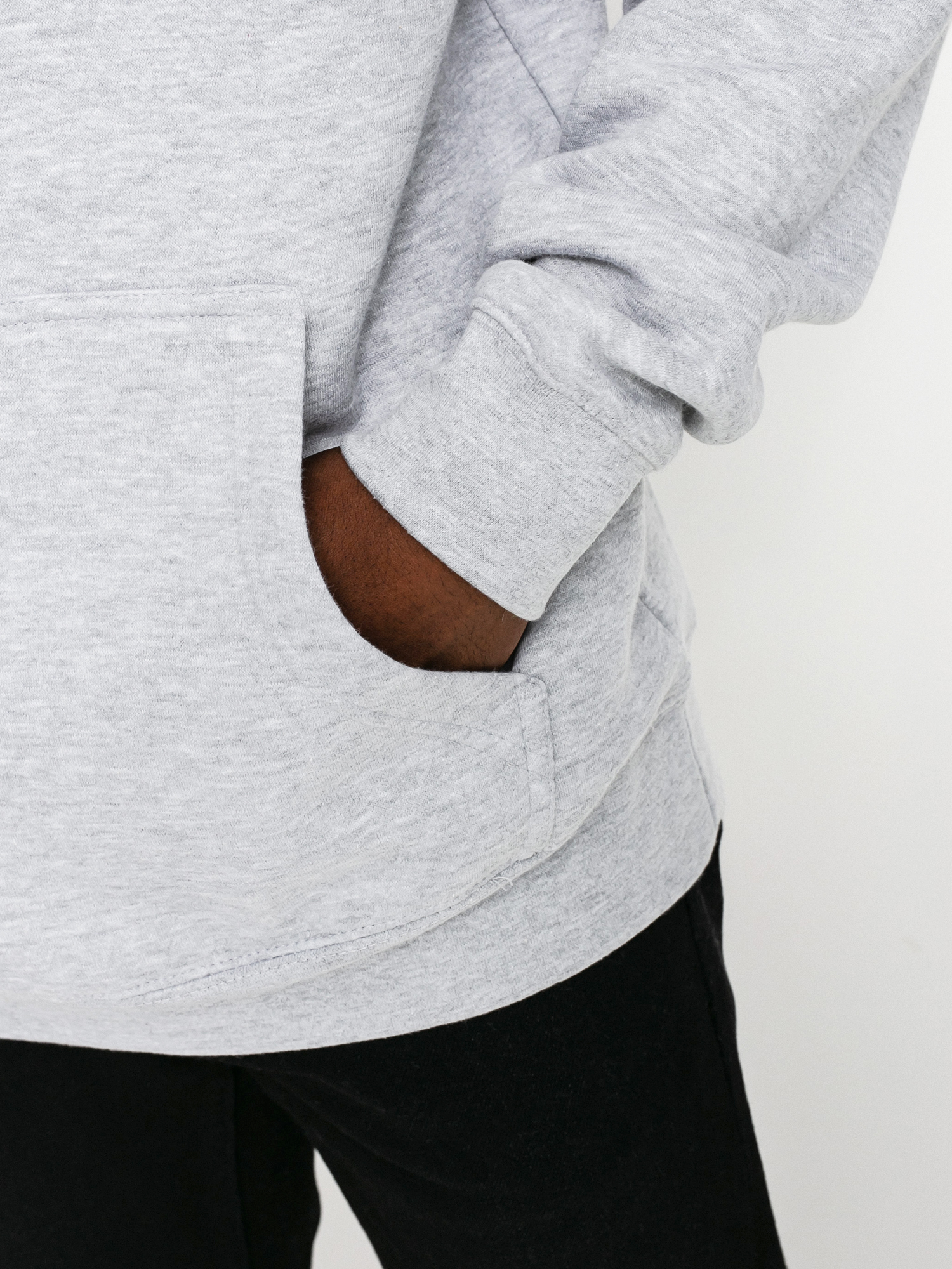 Bluza z kapturem eS Mini Script HD (grey/heather)