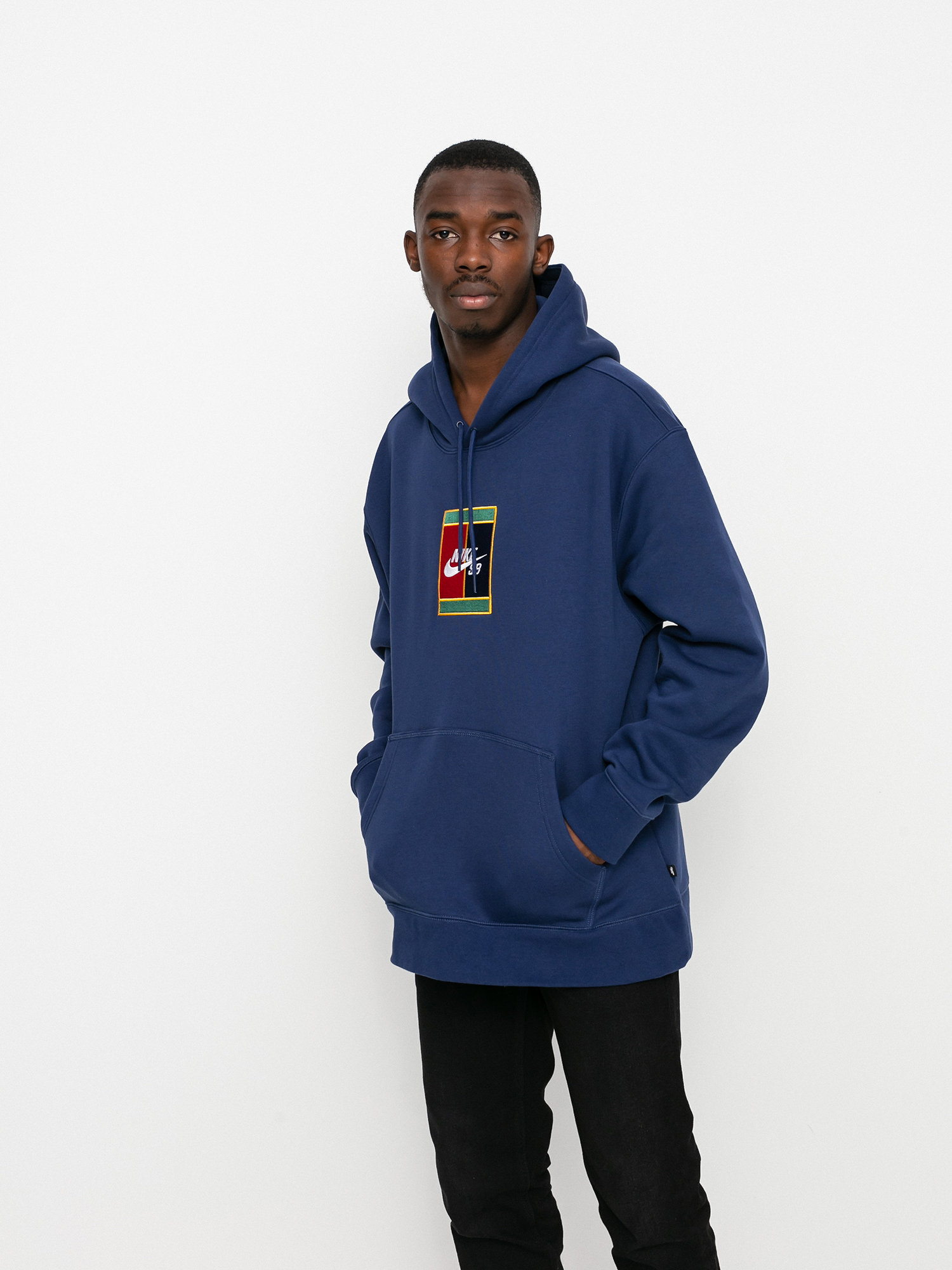 Bluza z kapturem Nike SB GFX HD (binary blue/gym red)
