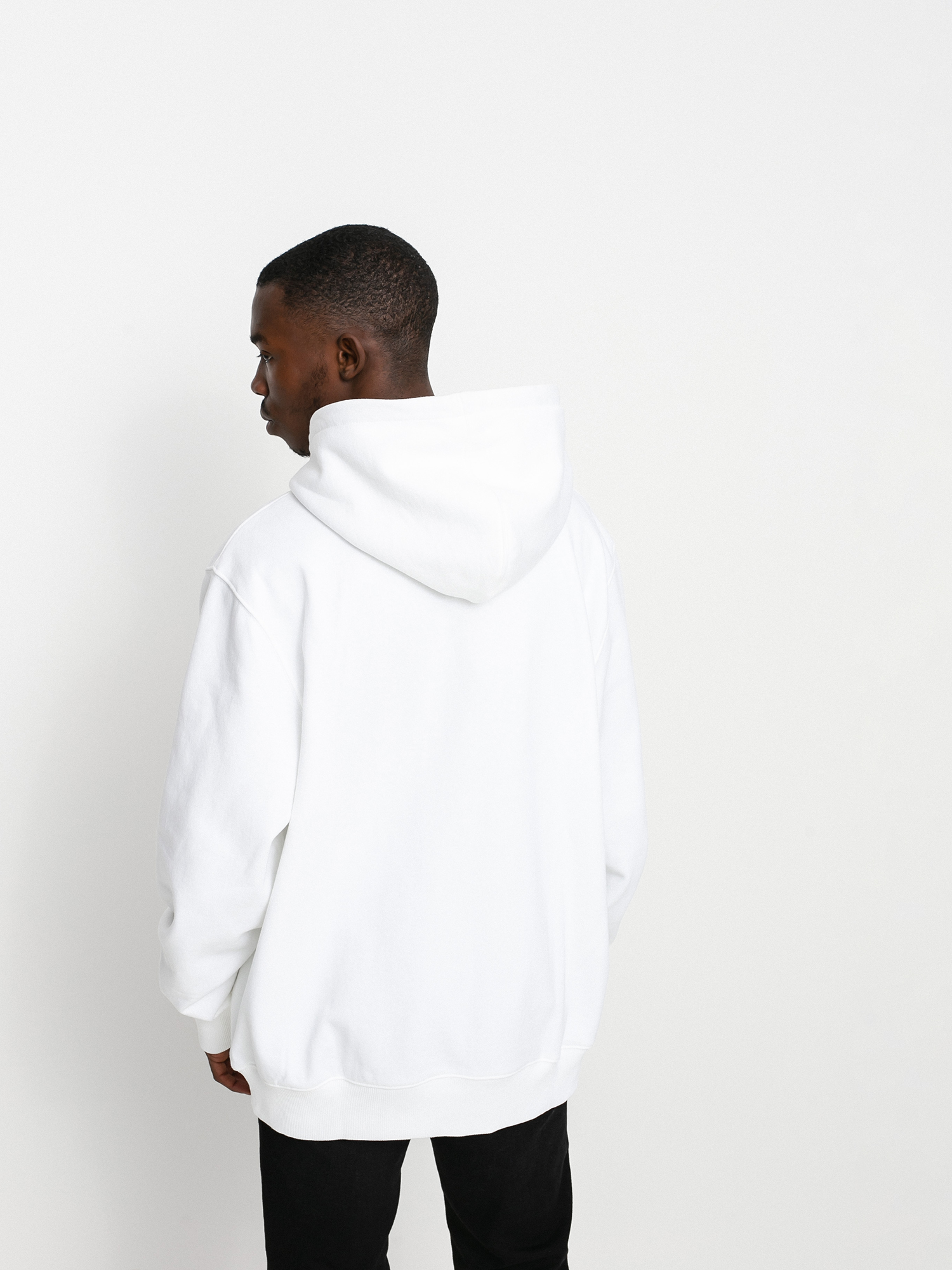 Bluza z kapturem Stussy Serotonin App. HD (white)