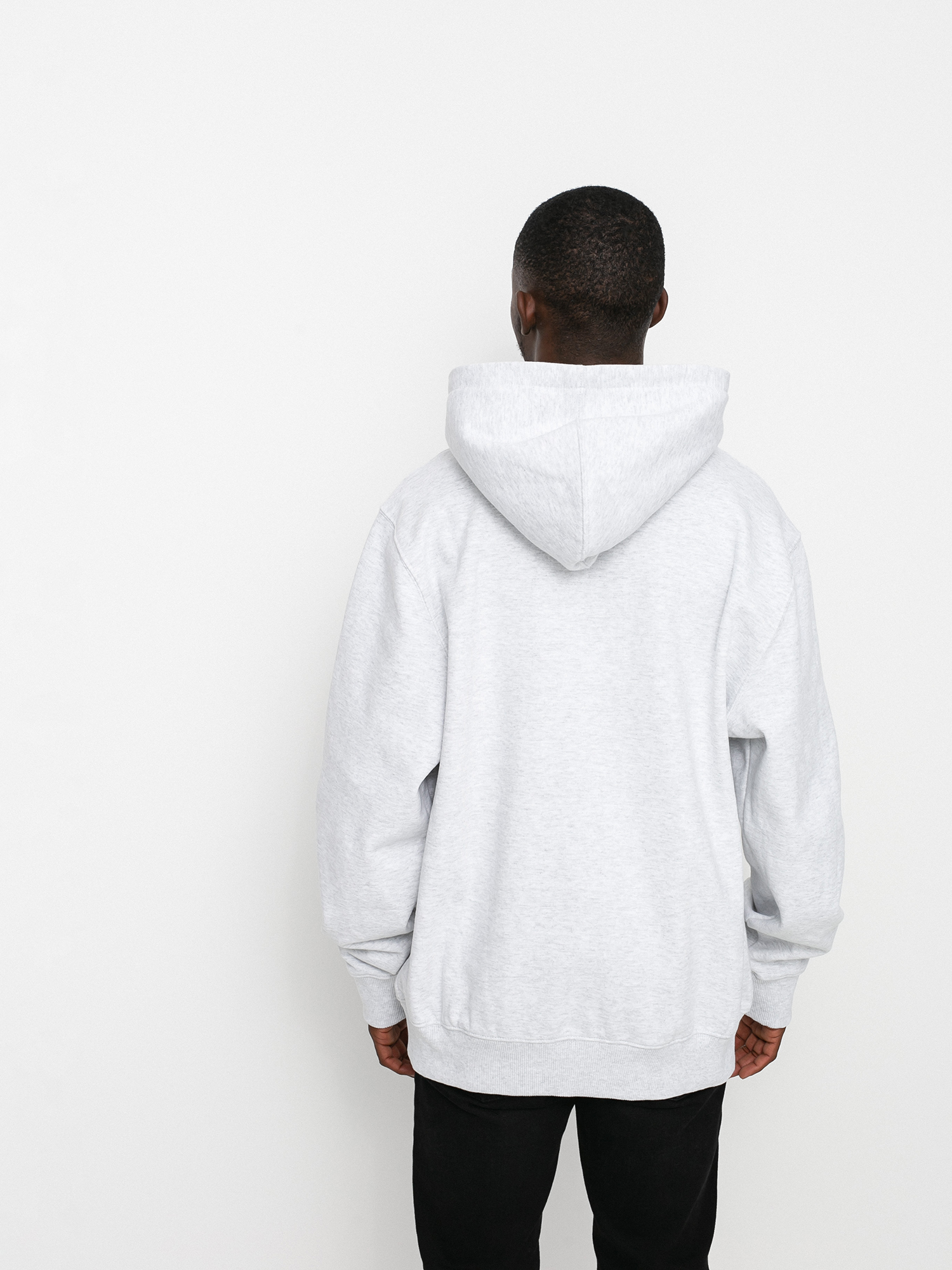 Bluza z kapturem Stussy Sport App. HD (ash heather)
