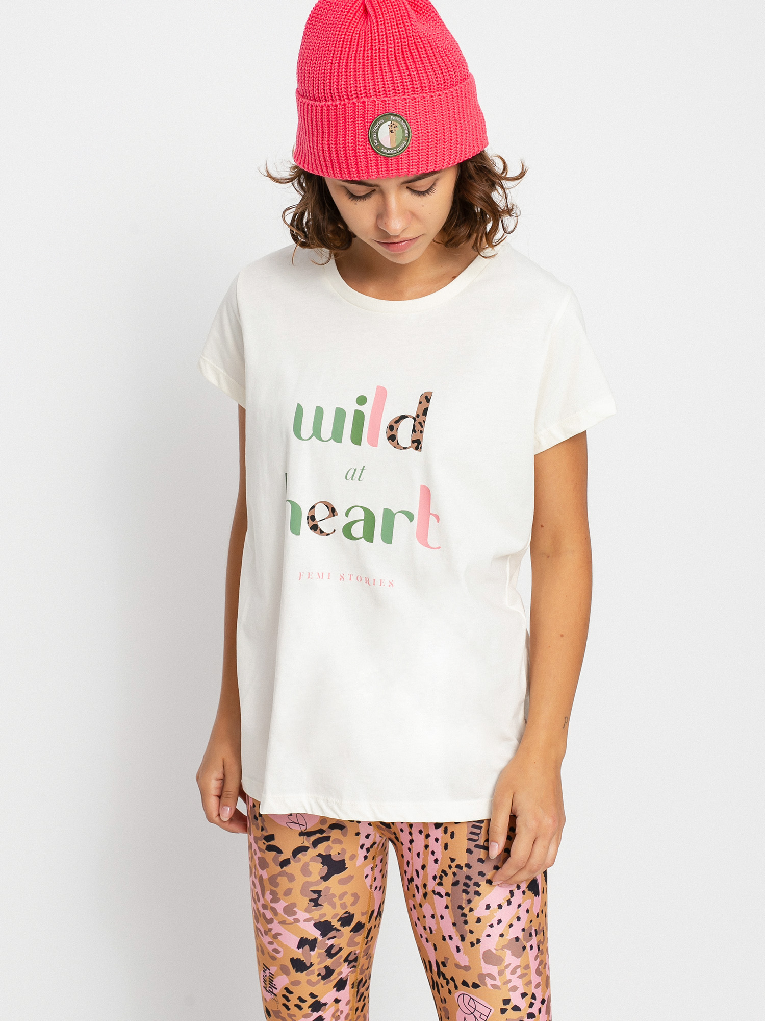 T-shirt Femi Stories Meno Wmn (ecr)