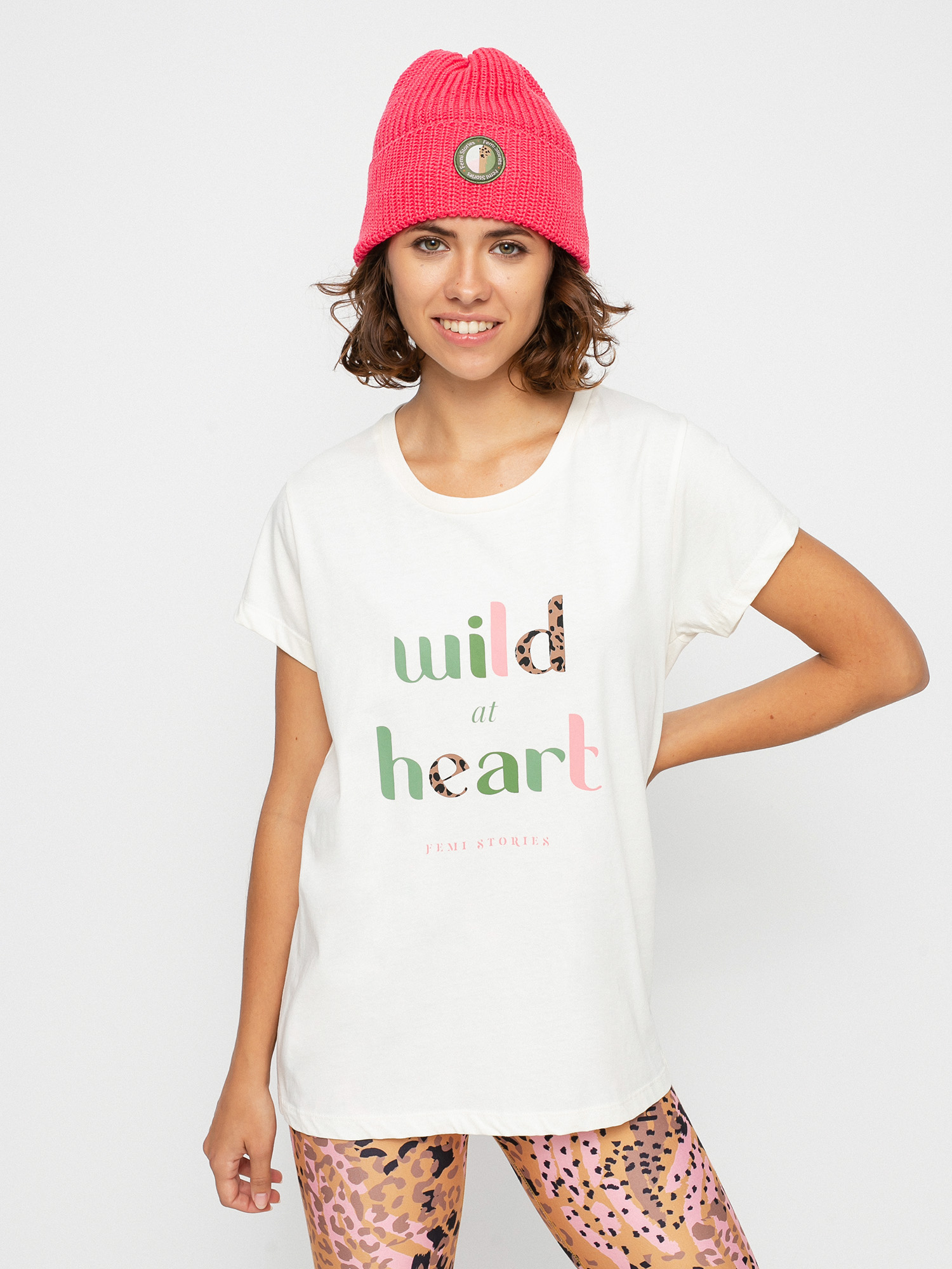 T-shirt Femi Stories Meno Wmn (ecr)