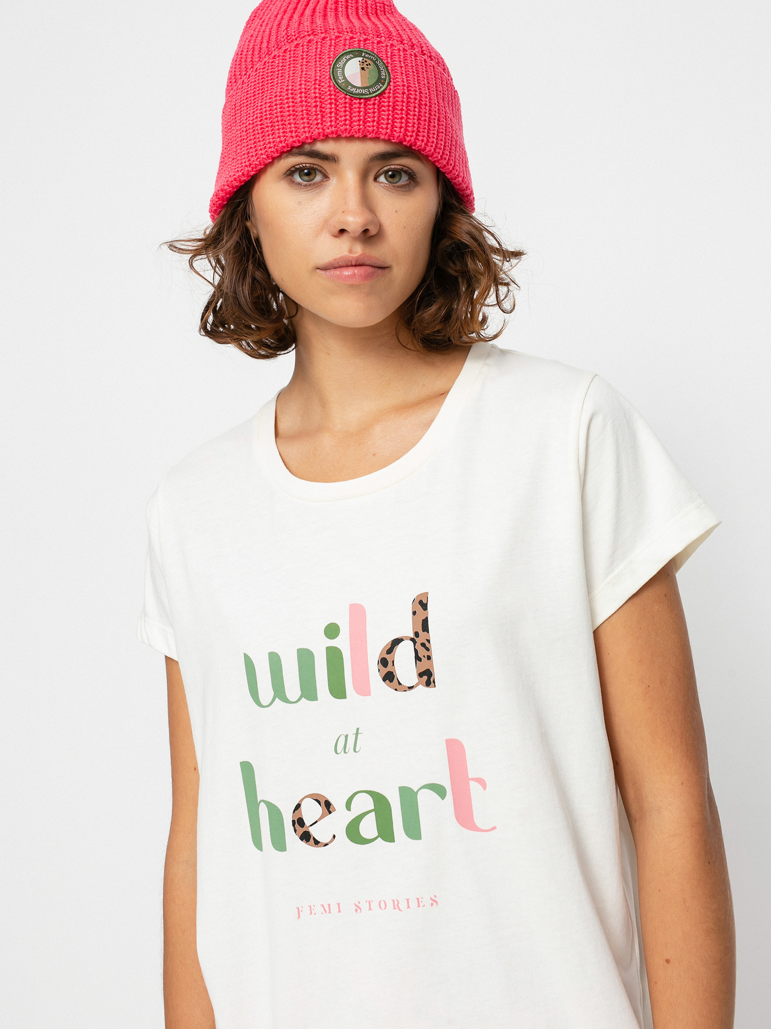T-shirt Femi Stories Meno Wmn (ecr)