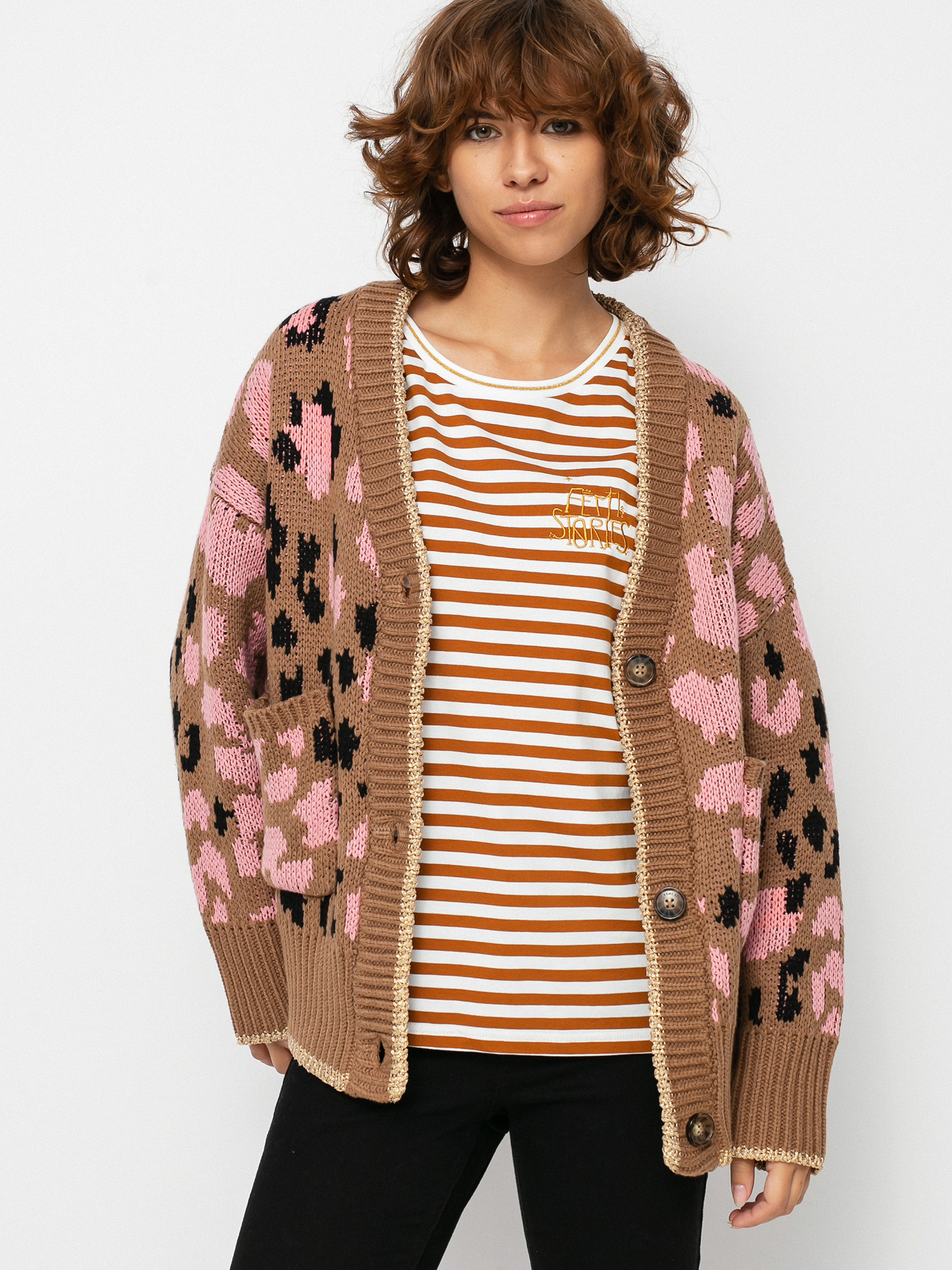 Sweter Femi Stories Lenti Wmn (pb leo)