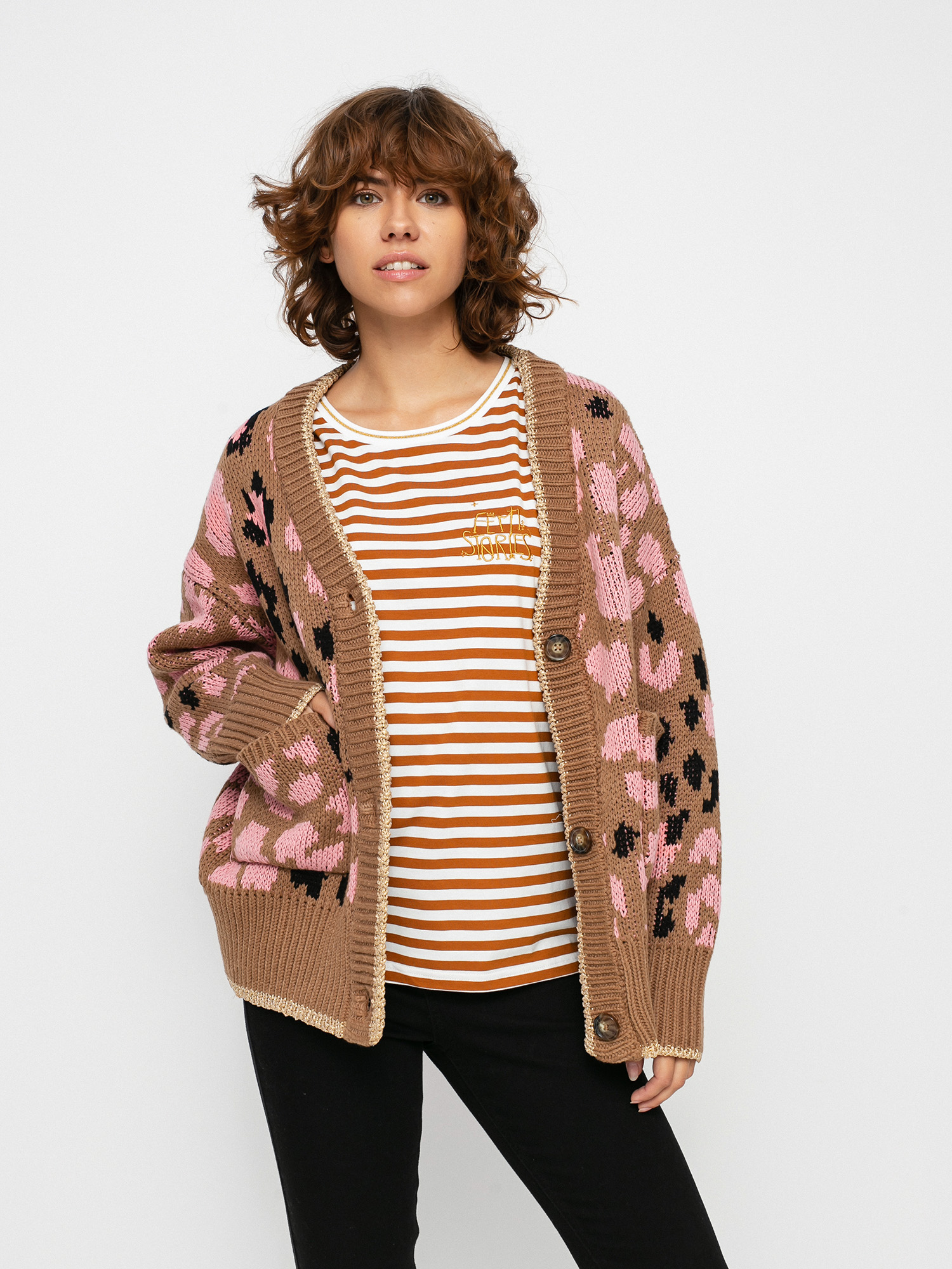 Sweter Femi Stories Lenti Wmn (pb leo)