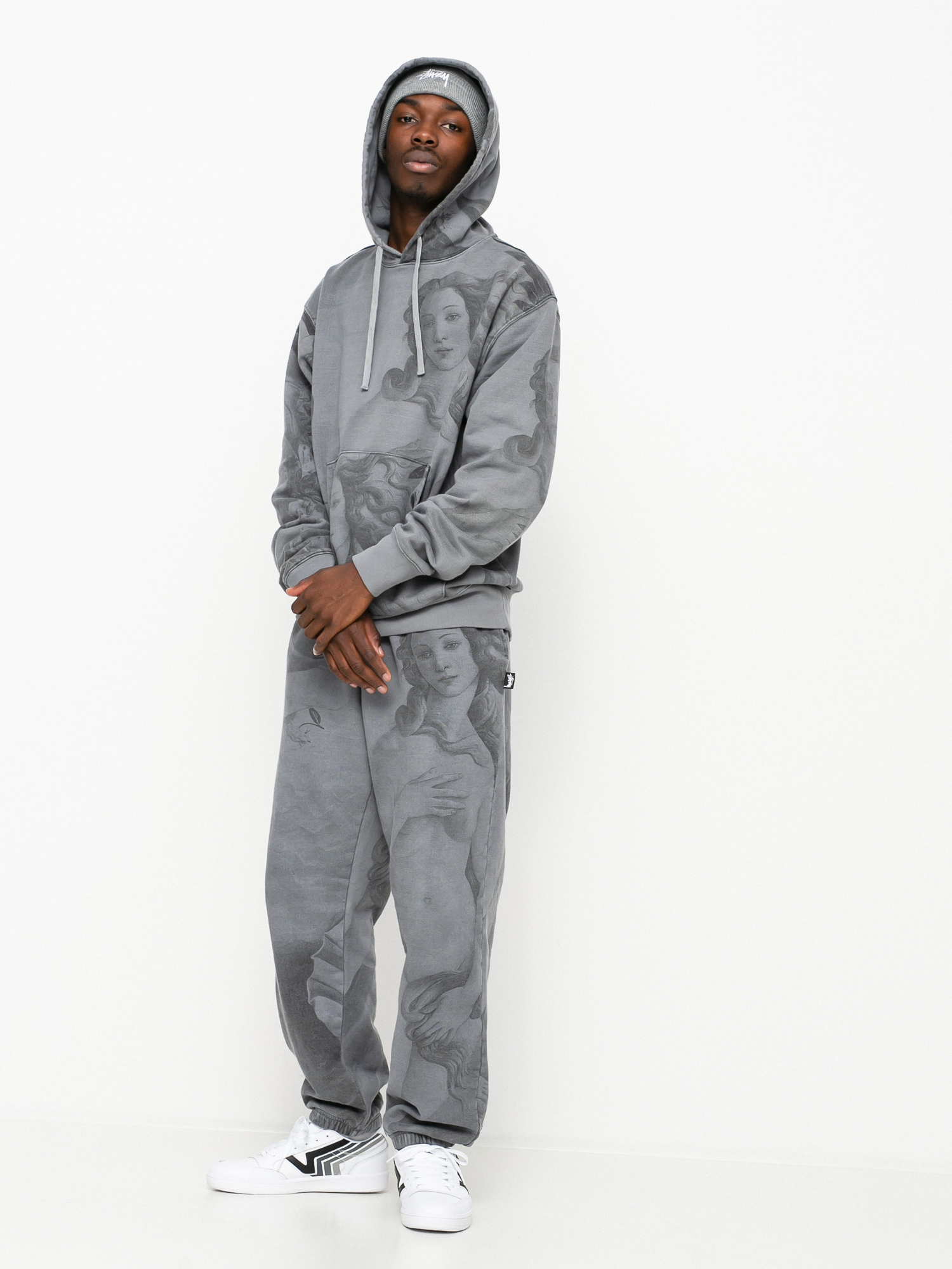 Bluza z kapturem Stussy Dyed Venus HD (black)