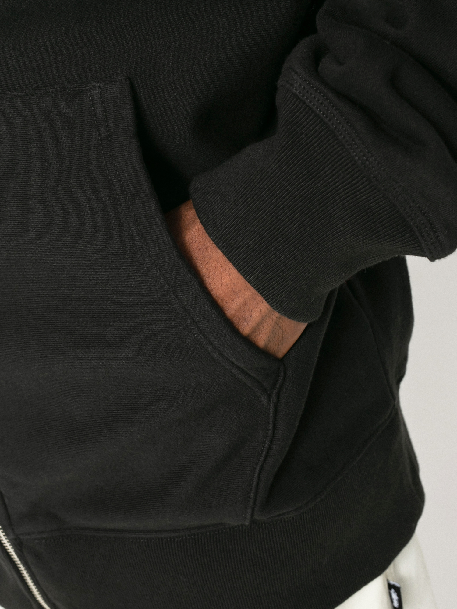 Bluza z kapturem Stussy Stock Logo ZHD (black)