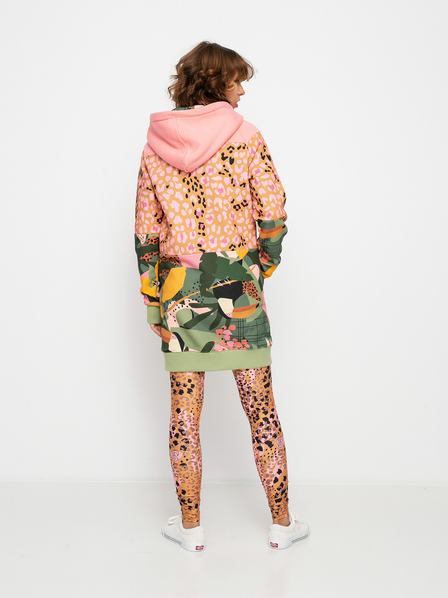 Bluza z kapturem Femi Stories Longa ZHD Wmn (tcn)