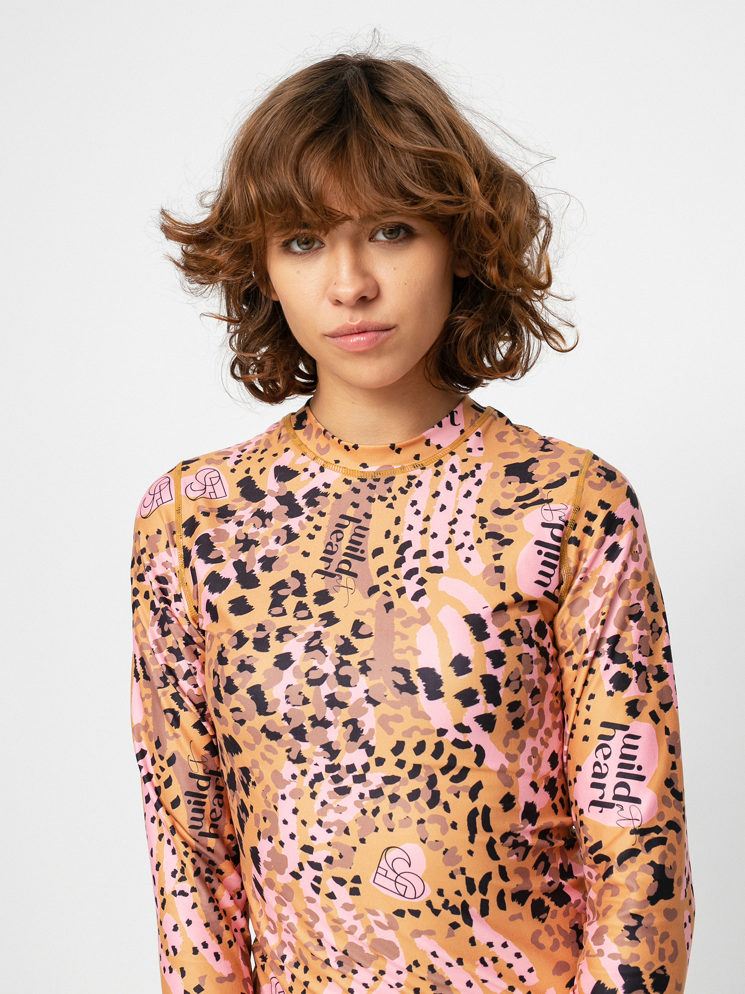 Damski Longsleeve aktywny Femi Stories Pisco (wld leo)