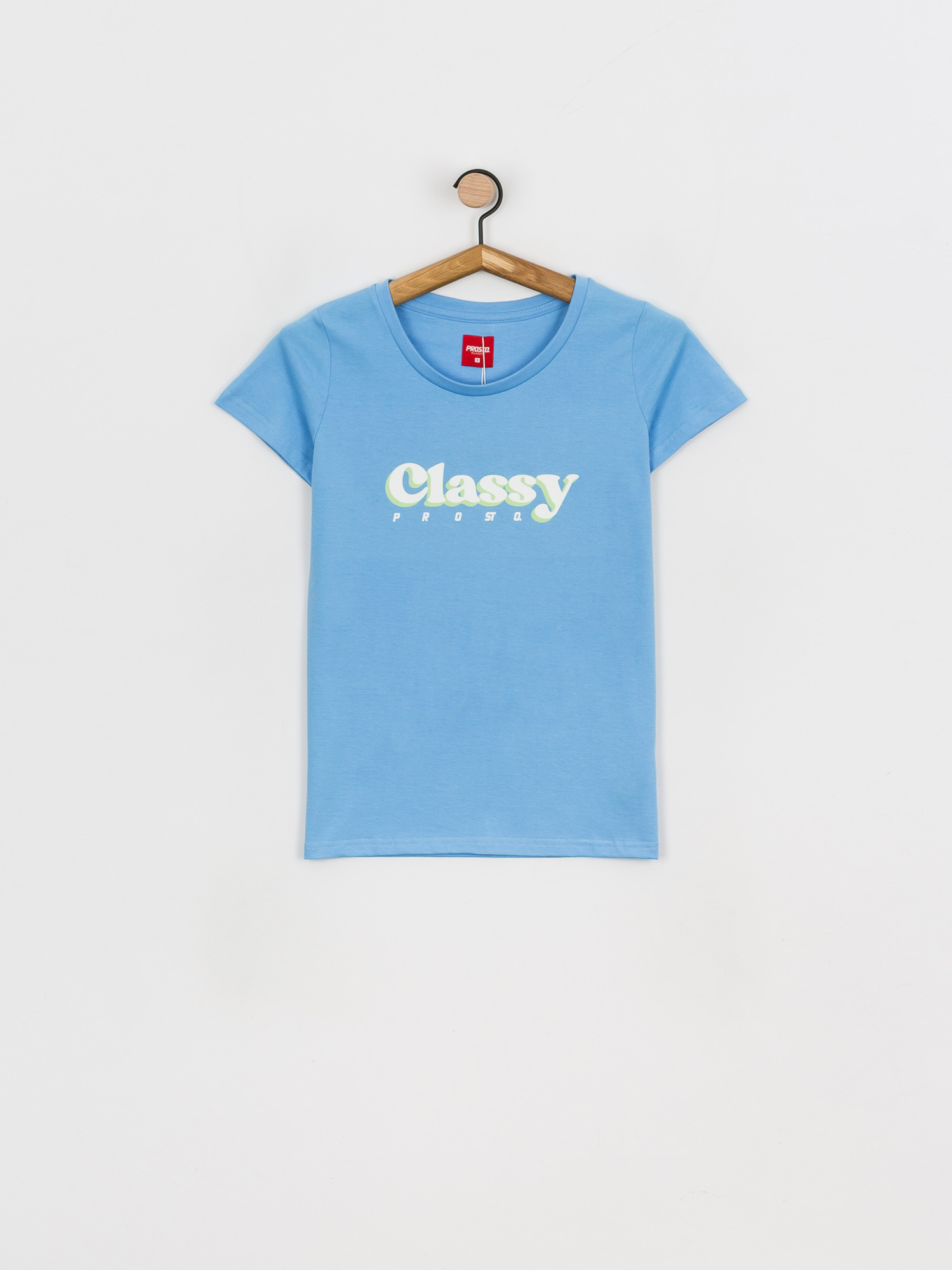 T-shirt Prosto Traffi Wmn (soft blue)