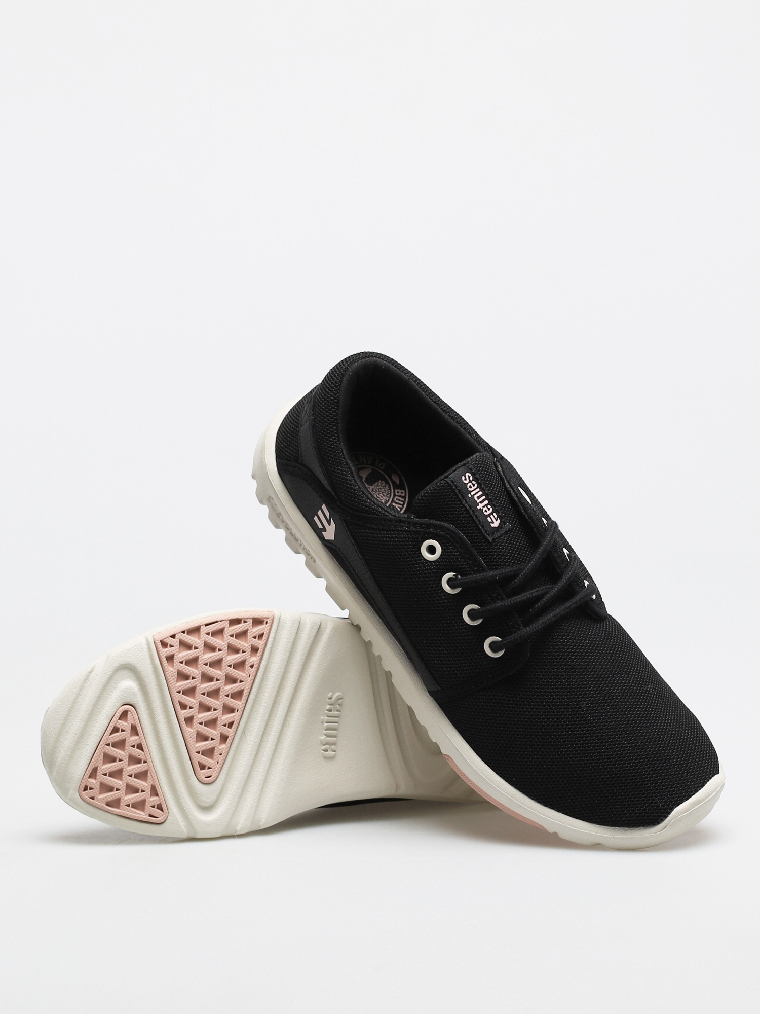 Buty Etnies Scout Wmn (black/white/crystal)