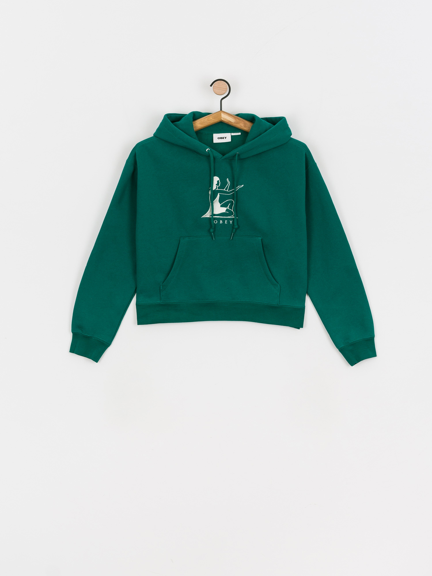 Bluza z kapturem OBEY Offering HD Wmn (ivy)