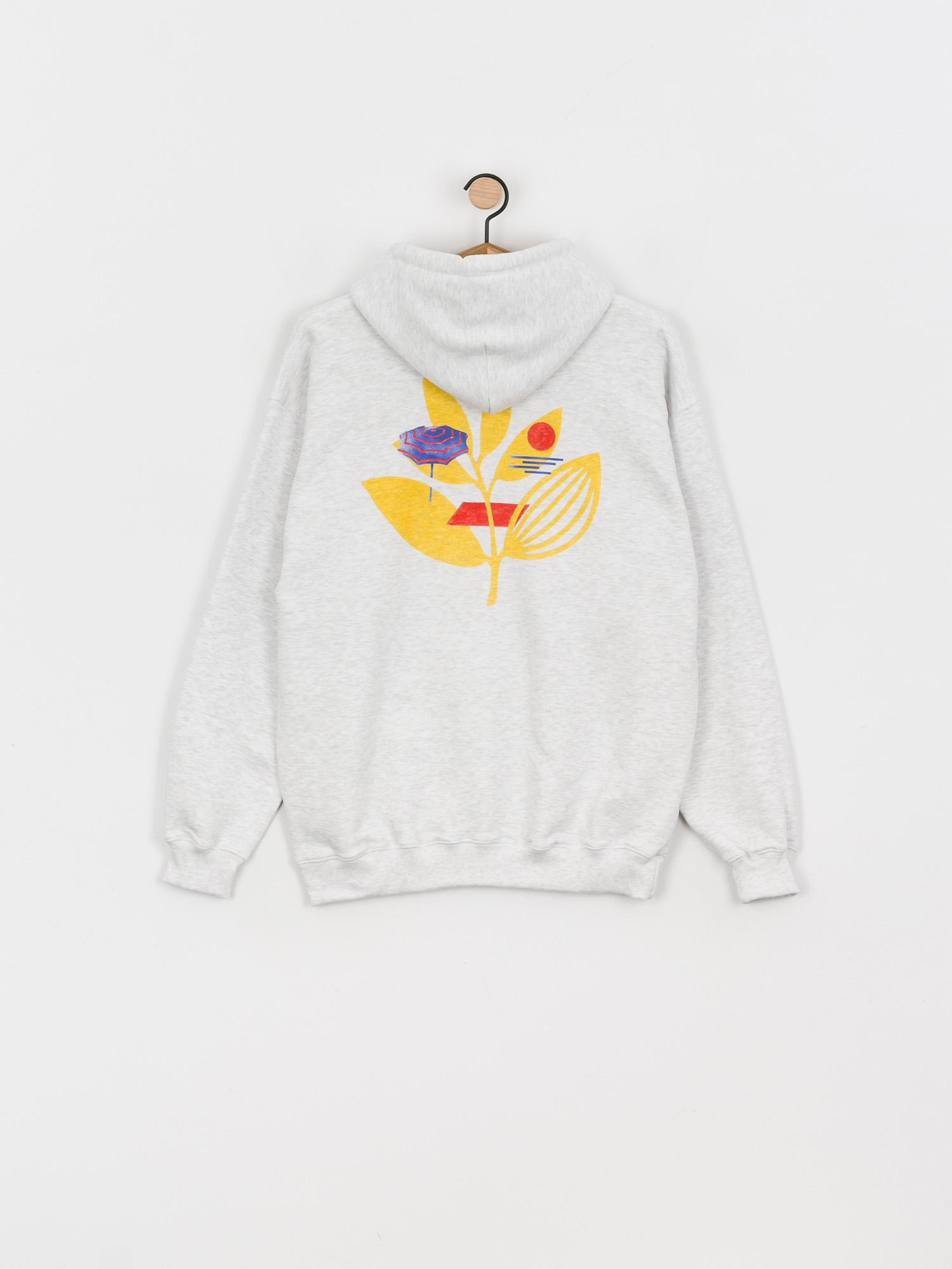 Bluza z kapturem Magenta Beach Club HD (ash)