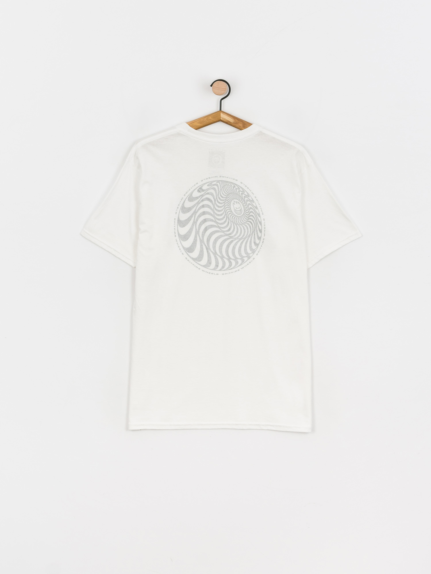 T-shirt Spitfire Skwd Clsc (white/metlc)