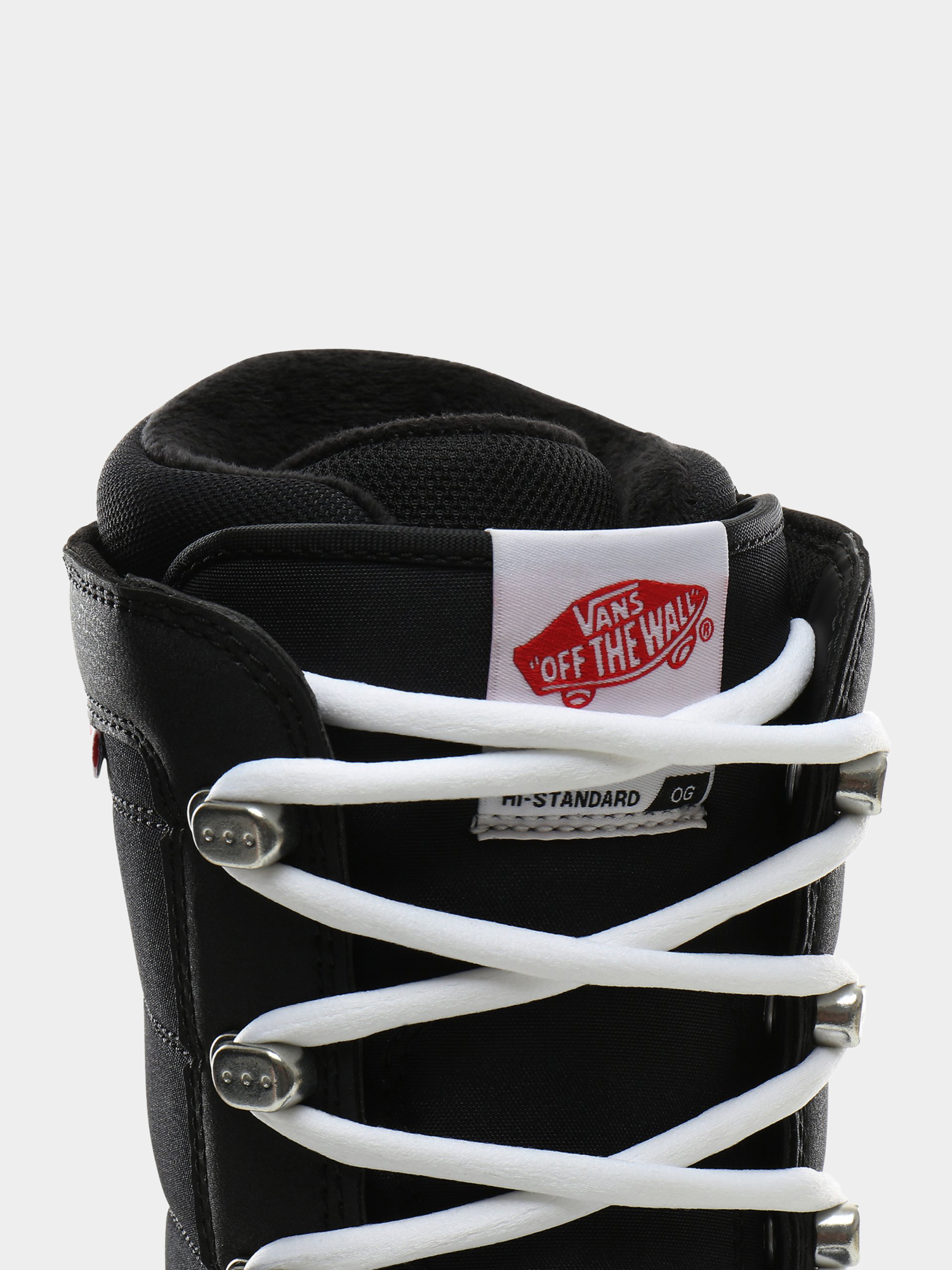 Damskie Buty snowboardowe Vans Hi Standard Og (black/white 19)