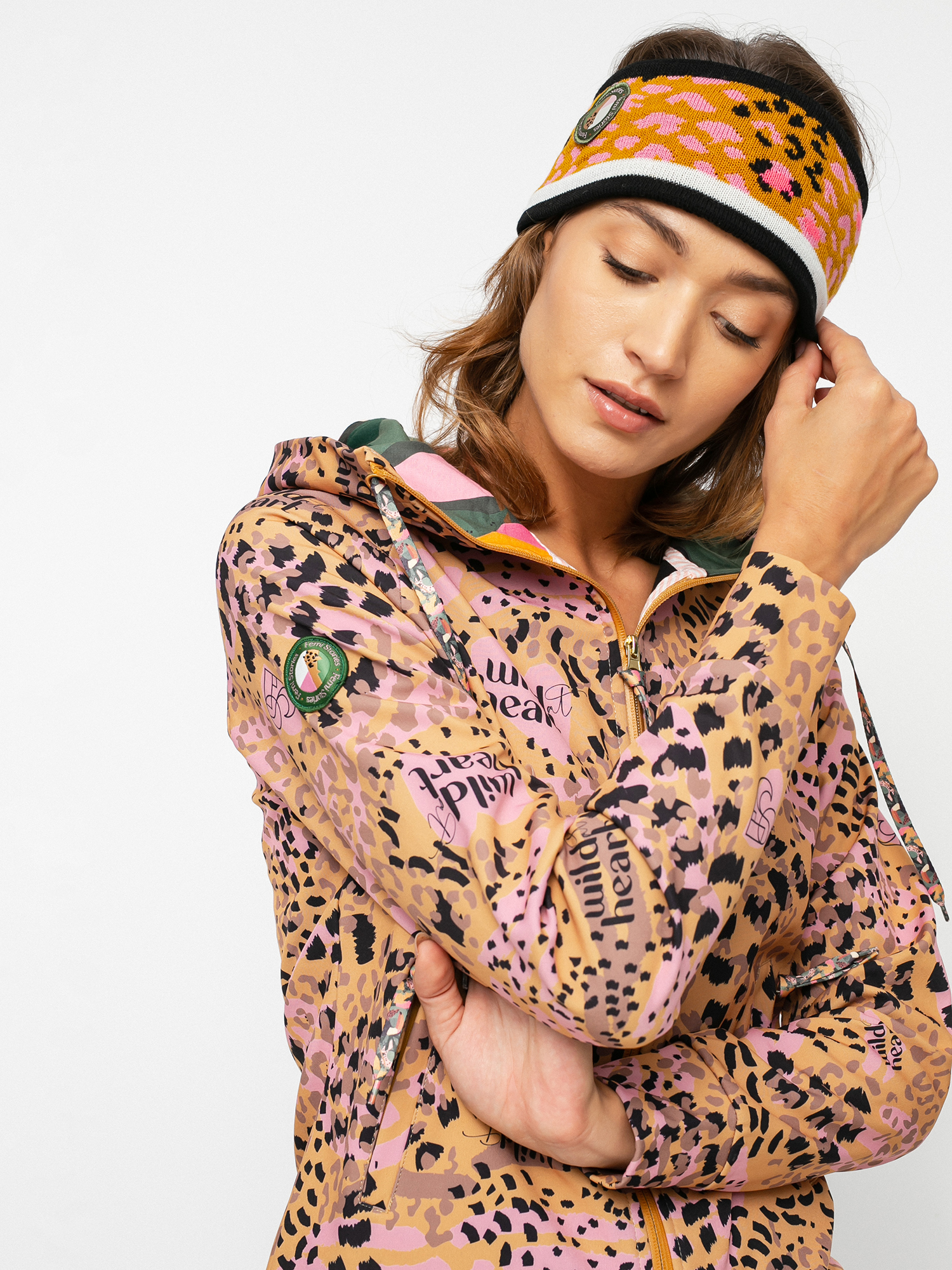 Bluza z kapturem Femi Stories Elvar ZHD Wmn (wld leo)