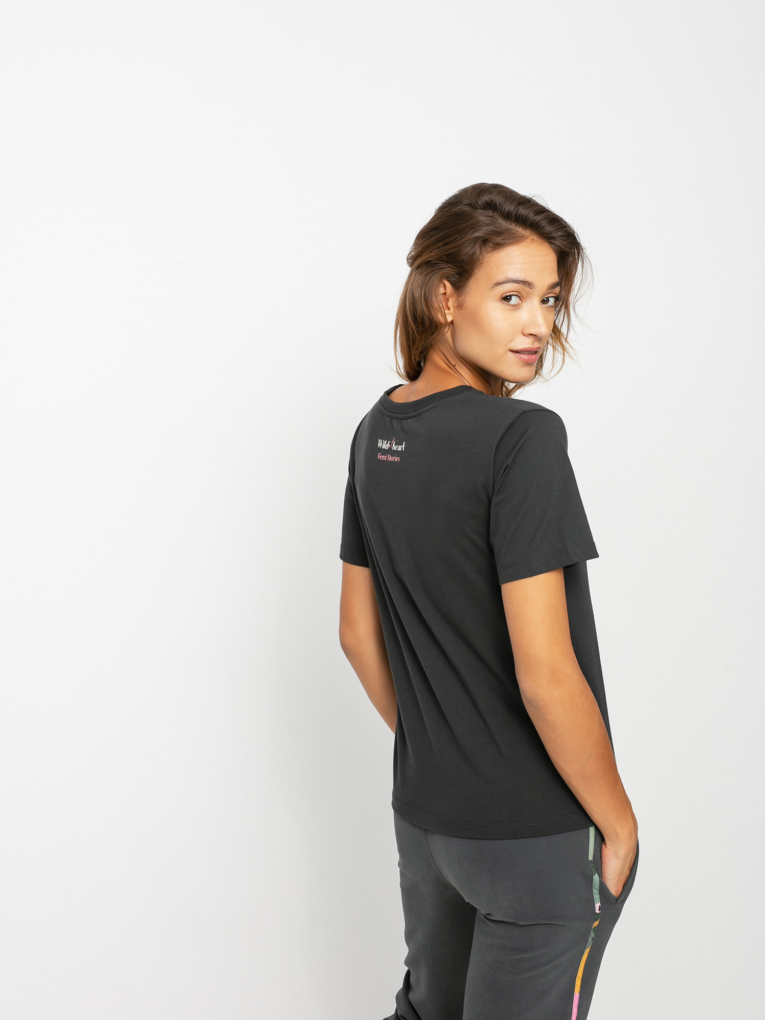 T-shirt Femi Stories Manuel Wmn (wblk)