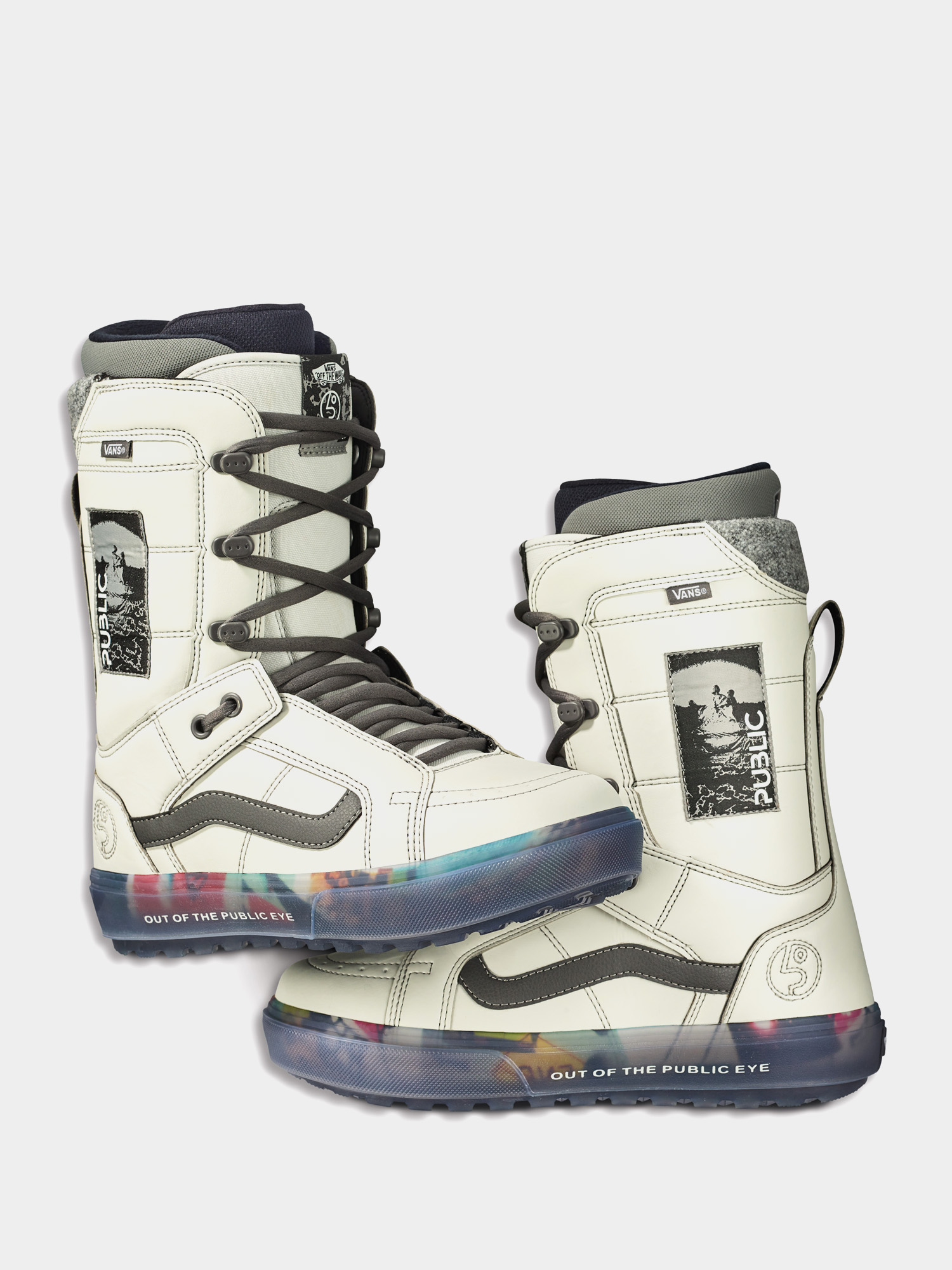 Męskie Buty snowboardowe Vans X Public Hi Standard Og (public/gry/vaporous gry)