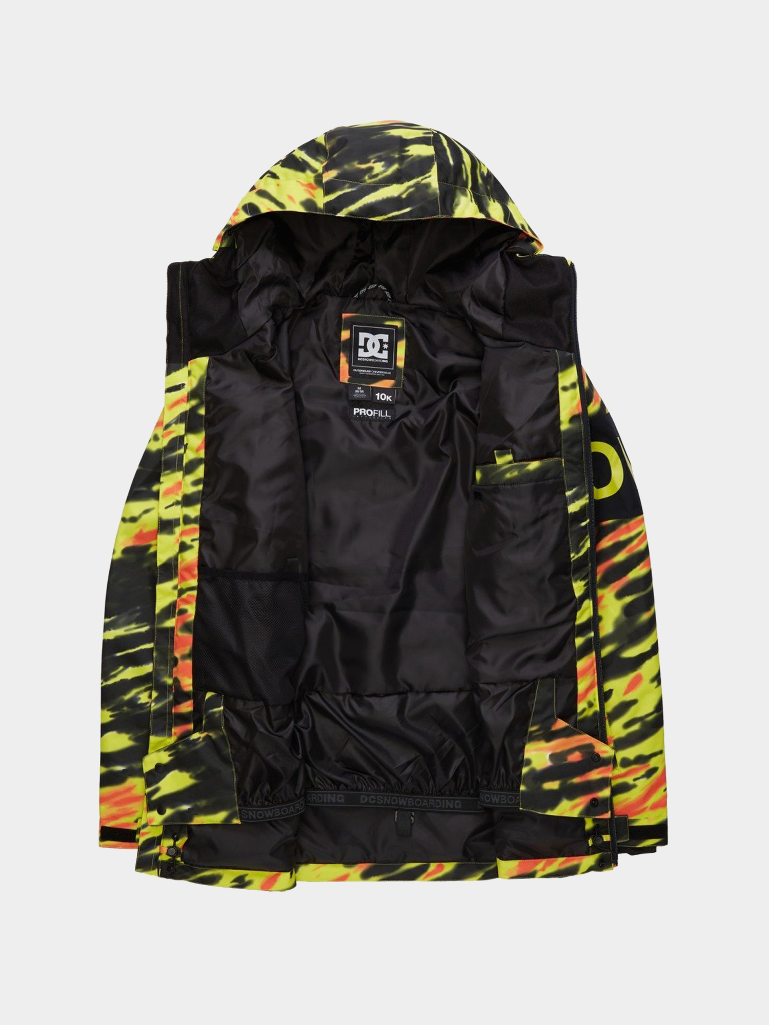 Męska Kurtka snowboardowa DC Propaganda (angled tie dye sulphur spring)