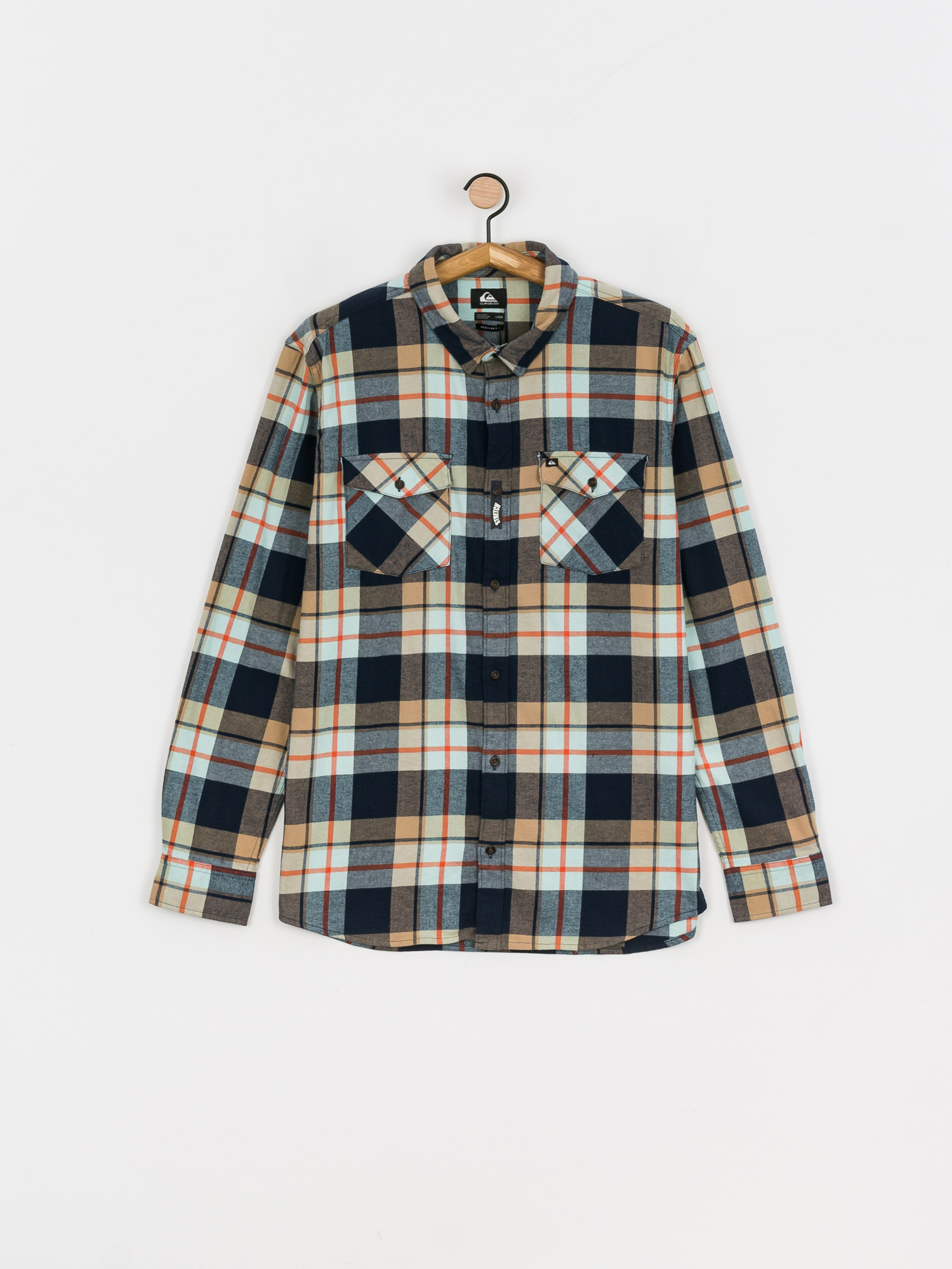 Koszula Quiksilver Draymen Stretch (blue light draymen)