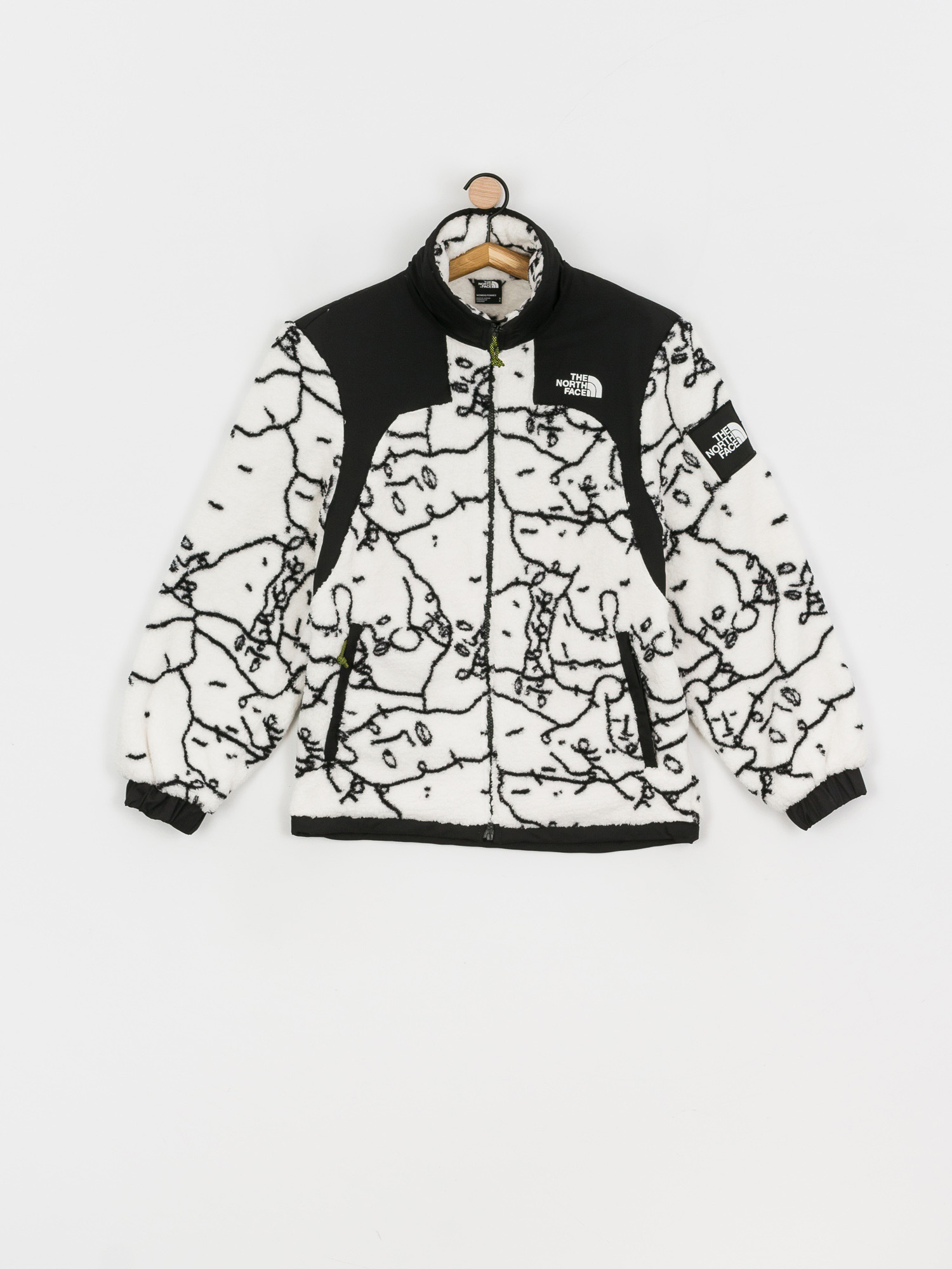 Damski Polar The North Face Black Box Search & Rescue Oversize Fz Sherpa (tnfwshanmarserchanrscprnt)