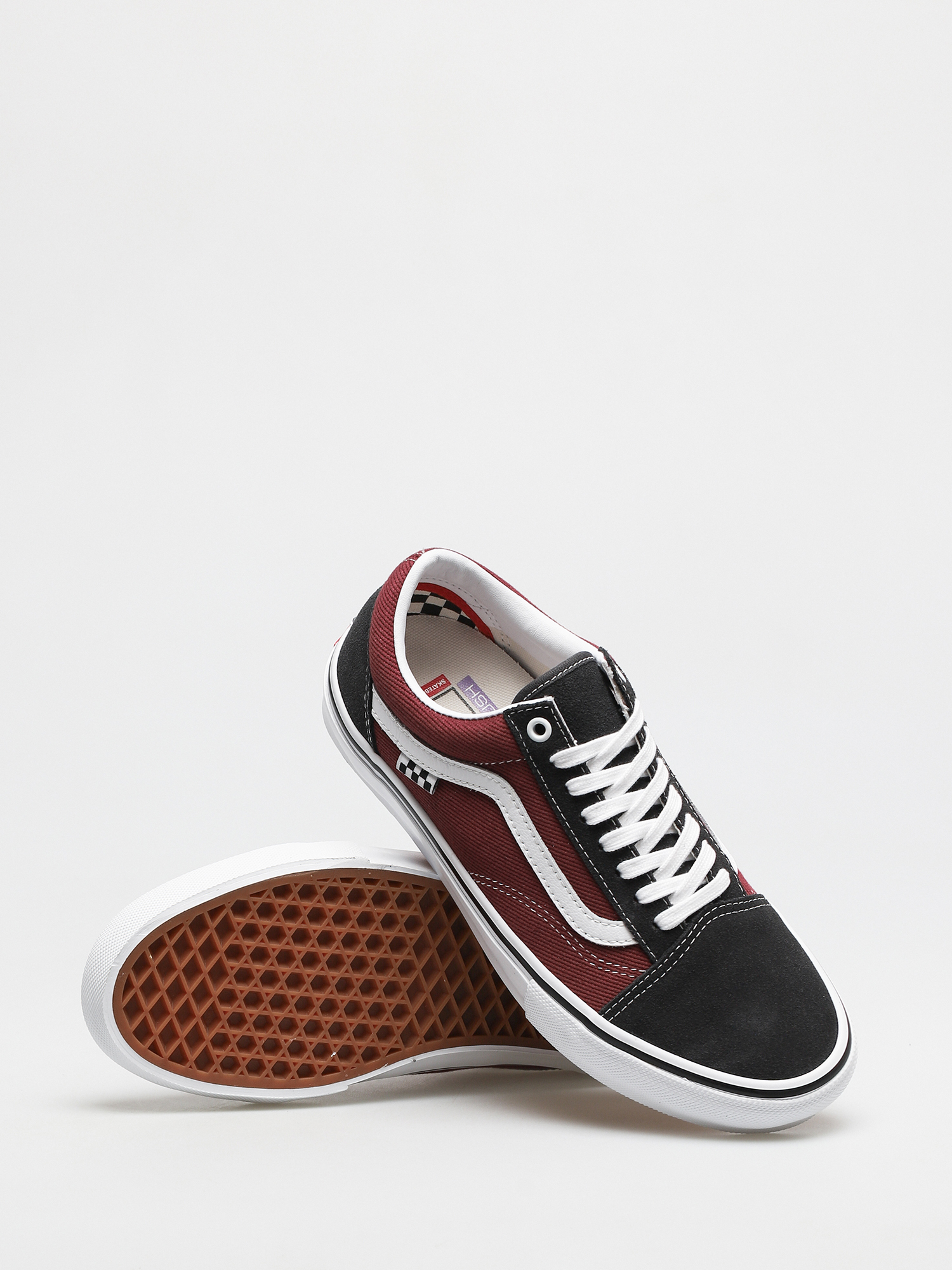 Buty Vans Skate Old Skool (asphalt/pomegranate)