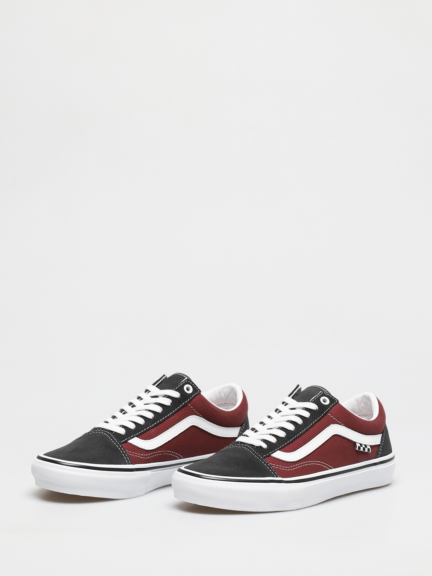 Buty Vans Skate Old Skool (asphalt/pomegranate)