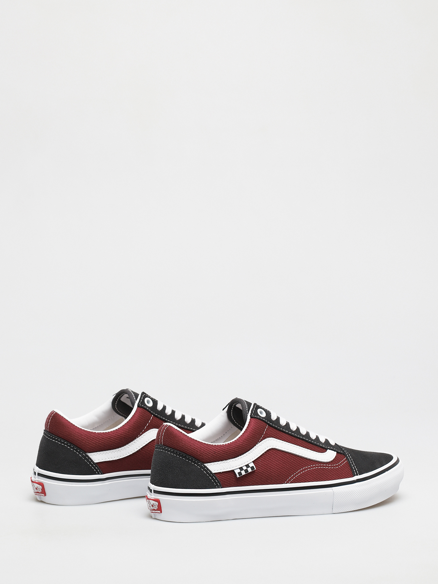 Buty Vans Skate Old Skool (asphalt/pomegranate)