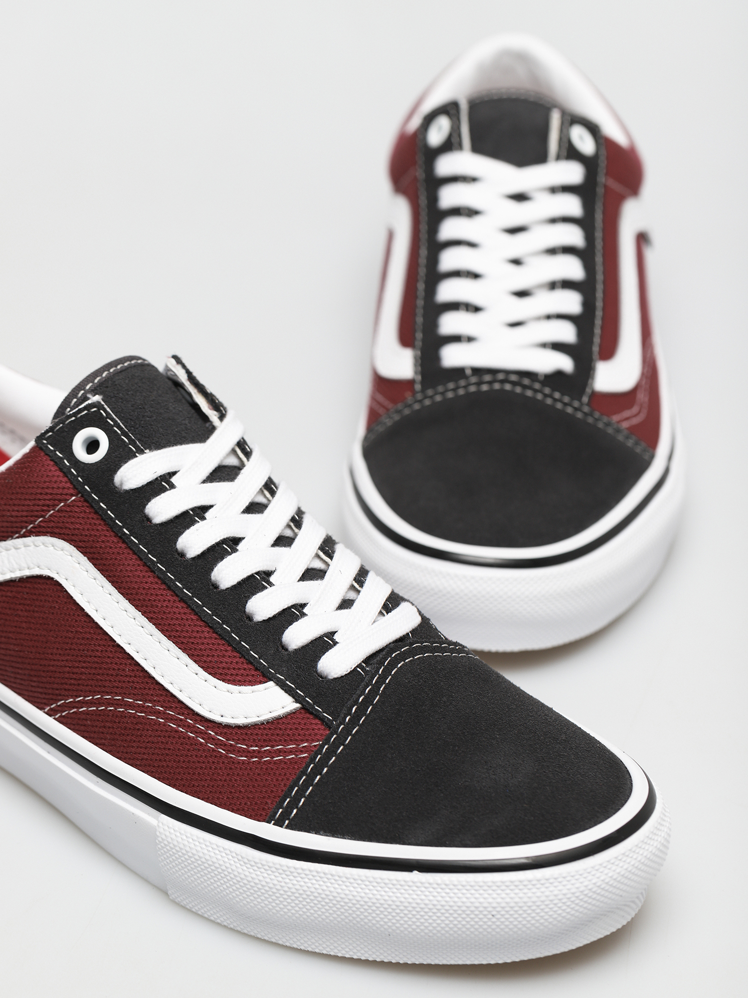 Buty Vans Skate Old Skool (asphalt/pomegranate)