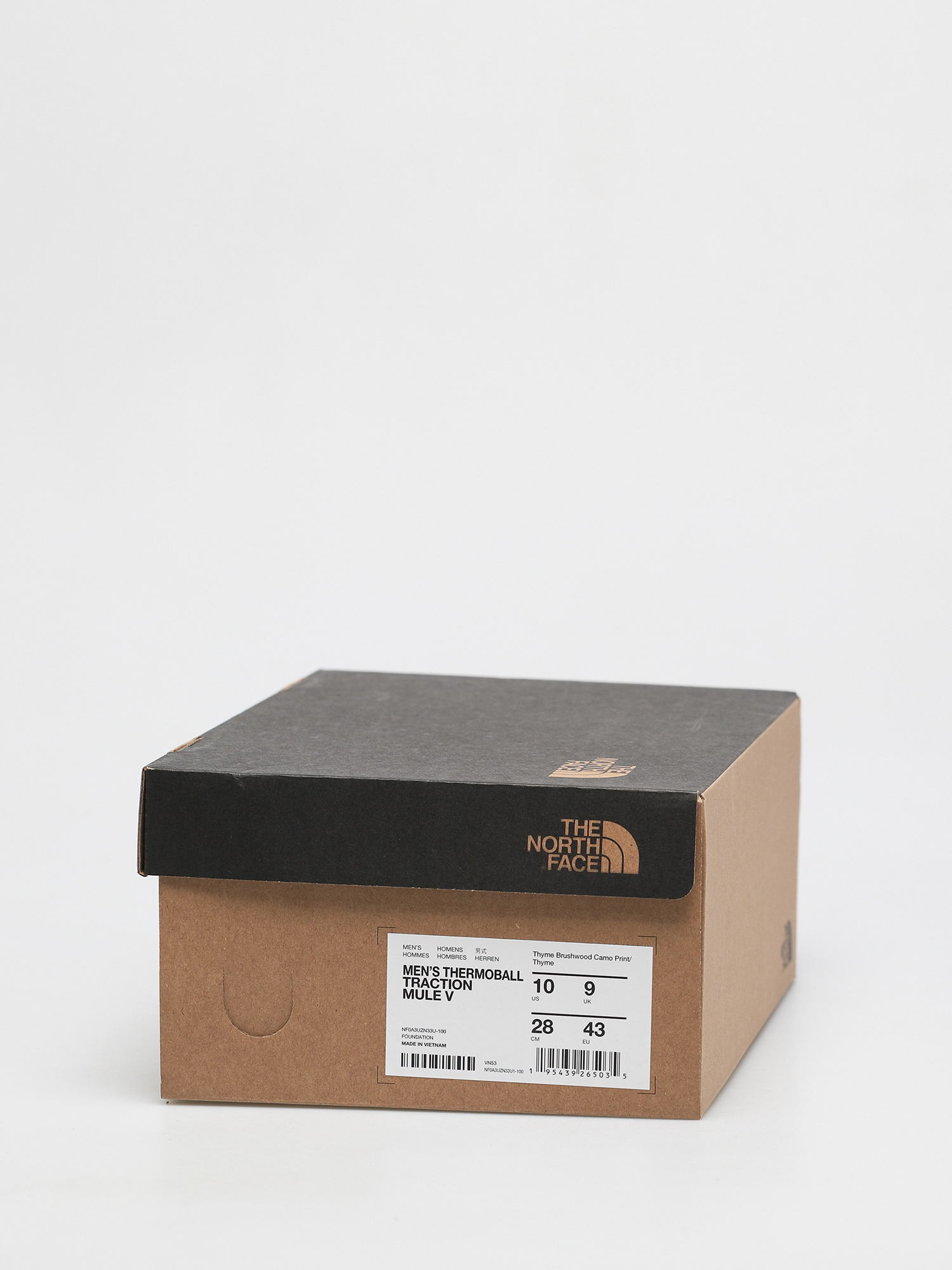 Buty The North Face Thermoball Traction Mule V (thymbrushwdcamoprint/thym)