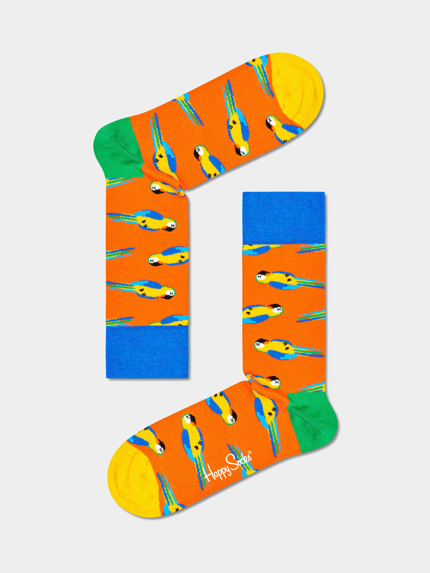 Skarpetki Happy Socks X Monty Python Dead Parrot (orange/green/blue)
