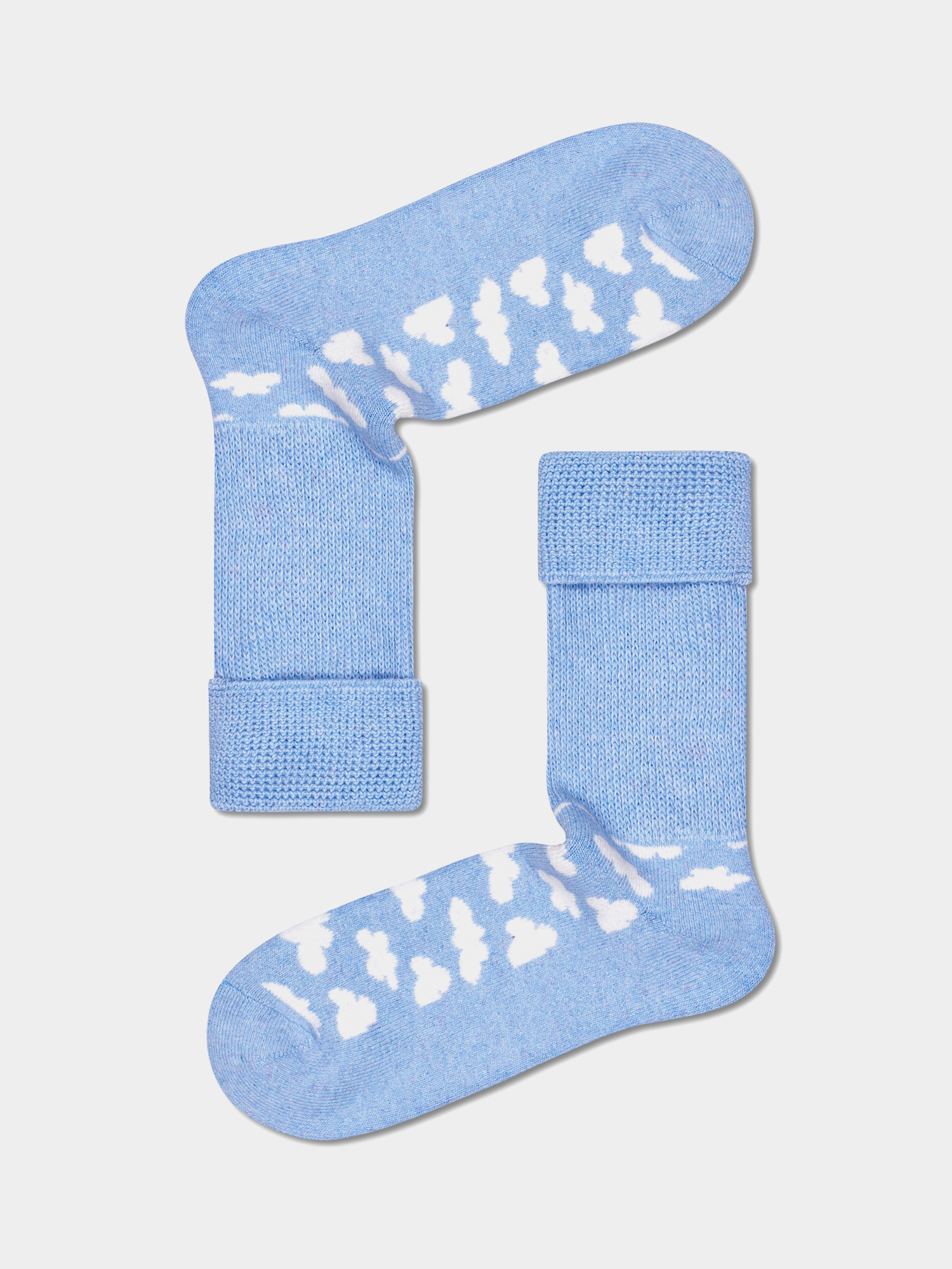 Skarpetki Happy Socks Cloudy Cozy (light blue/white)